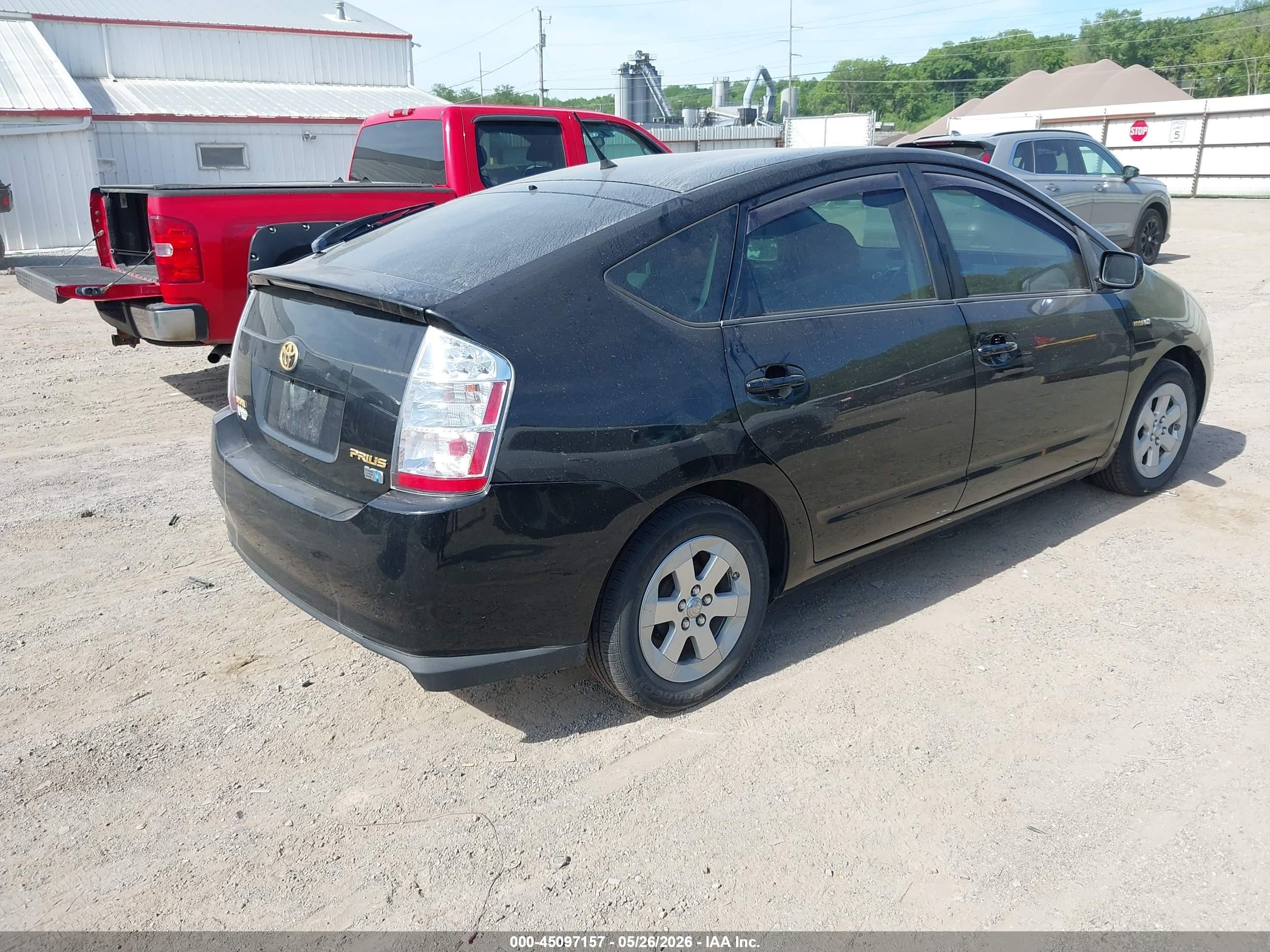 2007 Toyota Prius   Black vin: JTDKB20U277554384