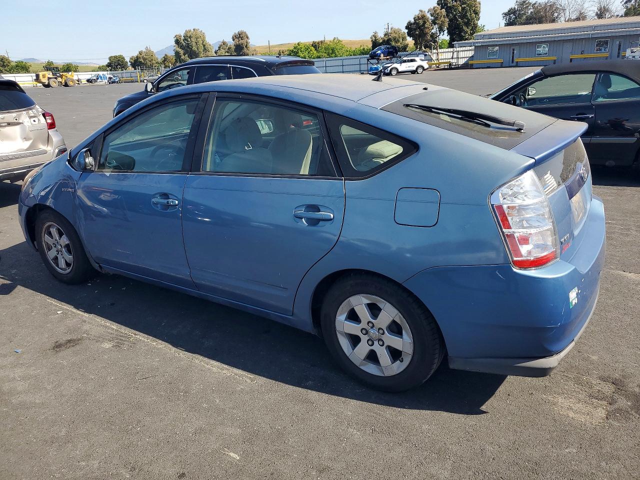 2007 Toyota Prius Blue vin: JTDKB20U277560685