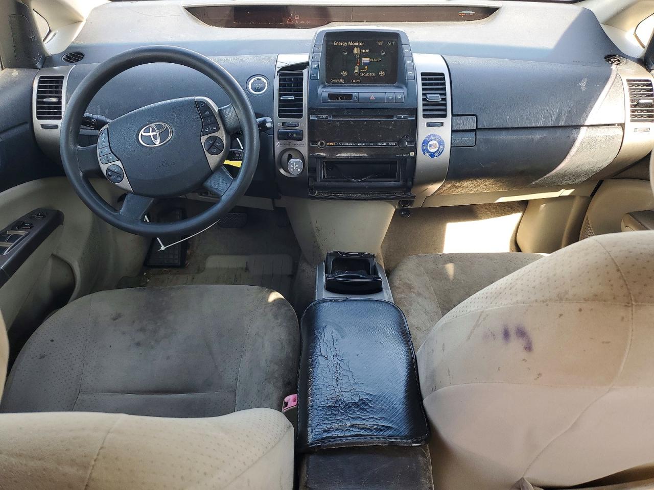 2007 Toyota Prius Blue vin: JTDKB20U277560685