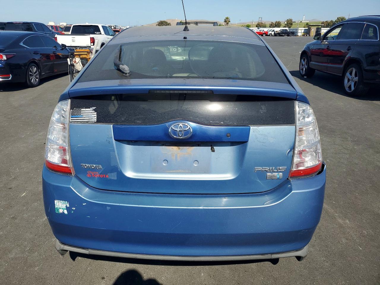 2007 Toyota Prius Blue vin: JTDKB20U277560685
