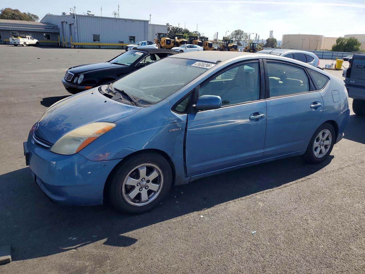 2007 Toyota Prius Blue vin: JTDKB20U277560685