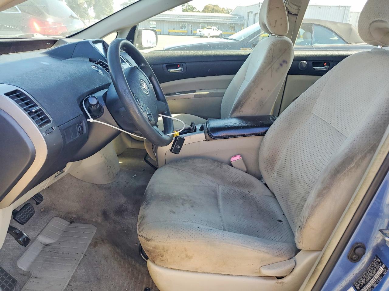 2007 Toyota Prius Blue vin: JTDKB20U277560685