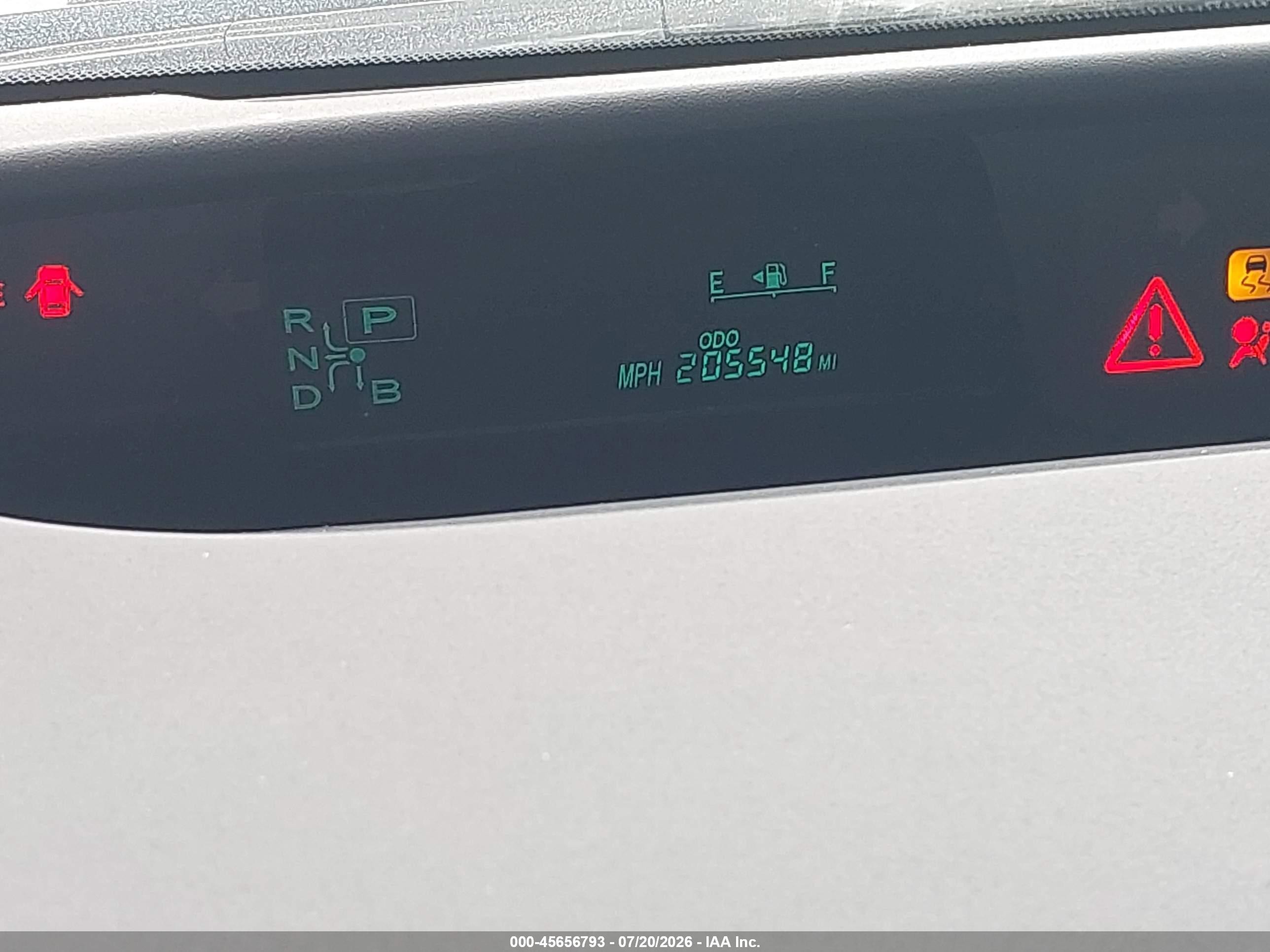 2007 Toyota Prius   Black vin: JTDKB20U277593590