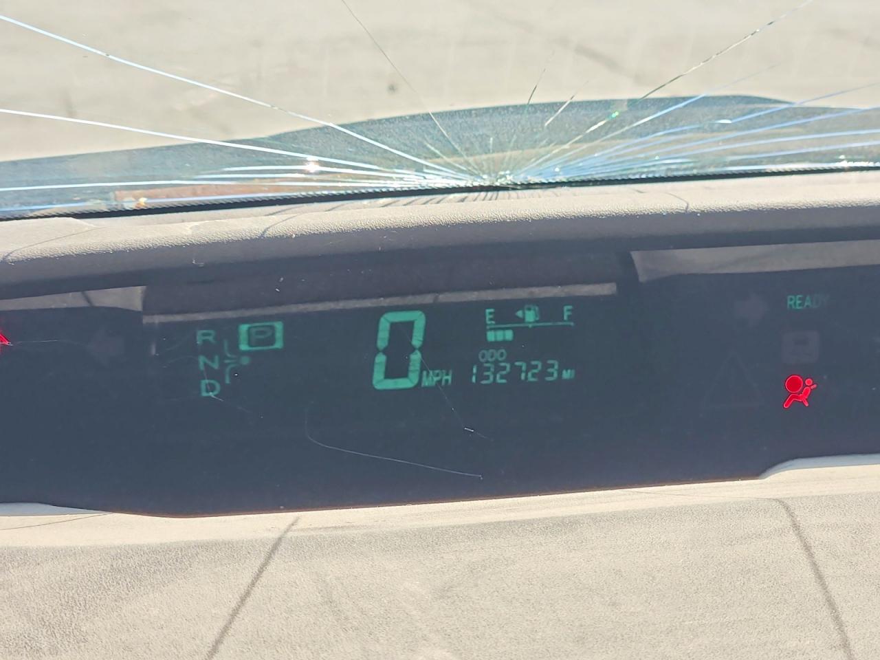 2007 Toyota Prius Base White vin: JTDKB20U277604636