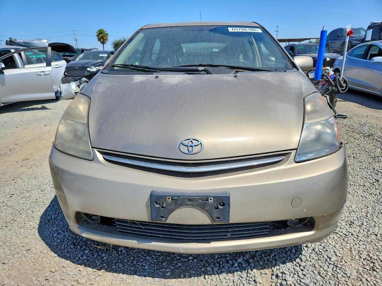 2007 Toyota Prius Base Gold vin: JTDKB20U277614180