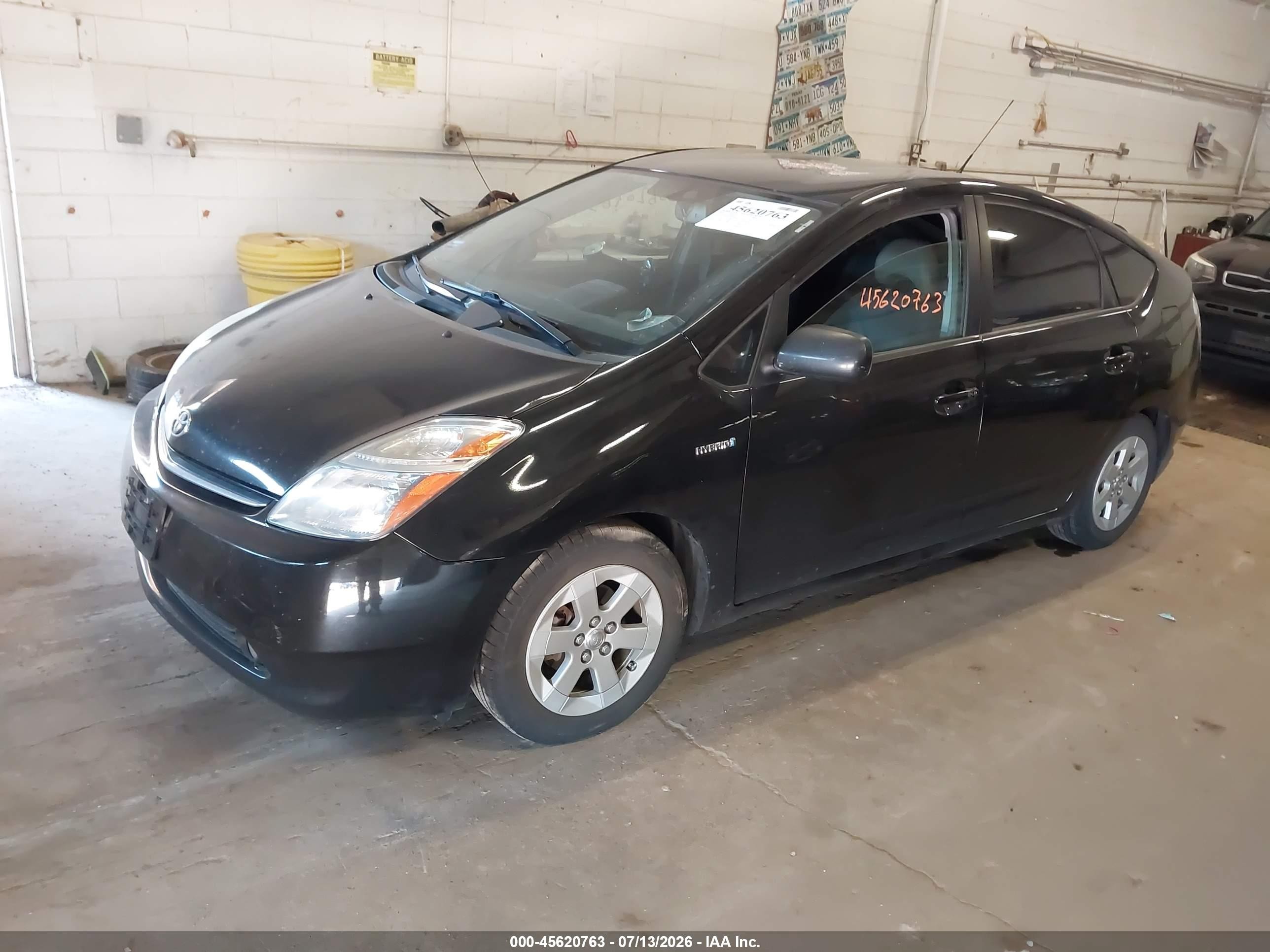 2007 Toyota Prius   Black vin: JTDKB20U277618424