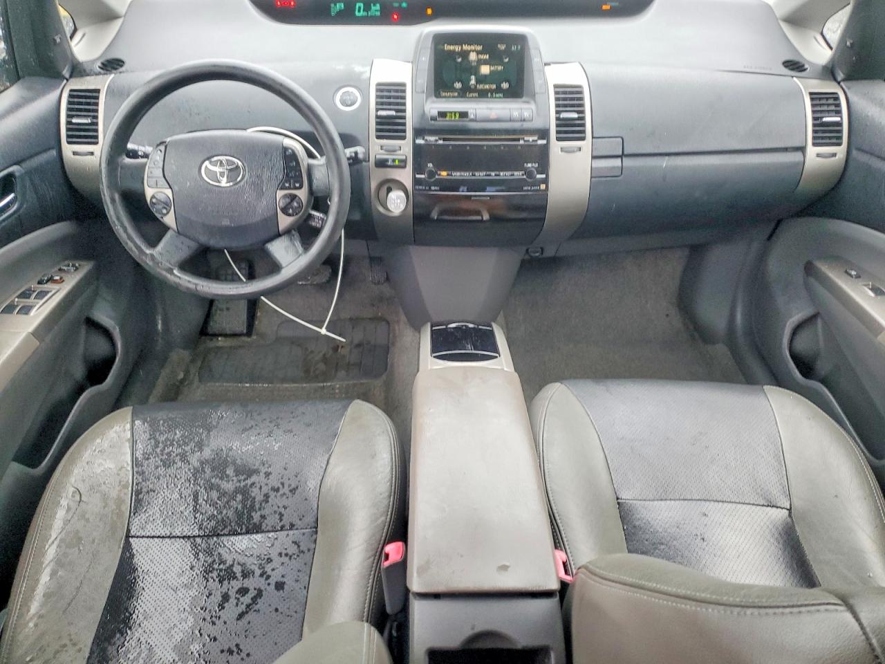 2007 Toyota Prius Base Blue vin: JTDKB20U277622151
