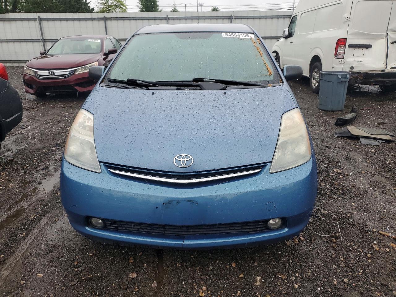 2007 Toyota Prius Base Blue vin: JTDKB20U277622151