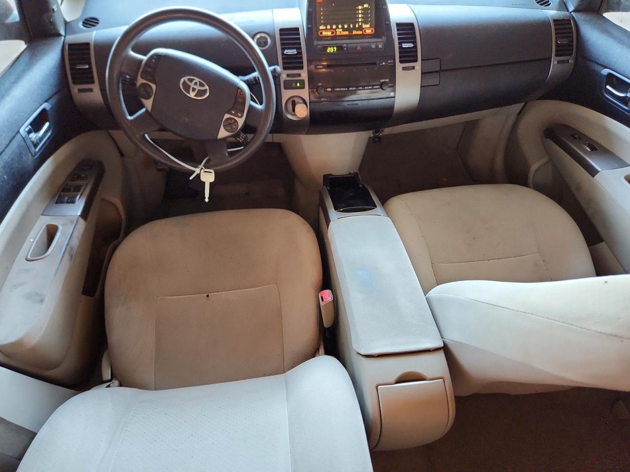 2007 Toyota Prius Black vin: JTDKB20U277625938