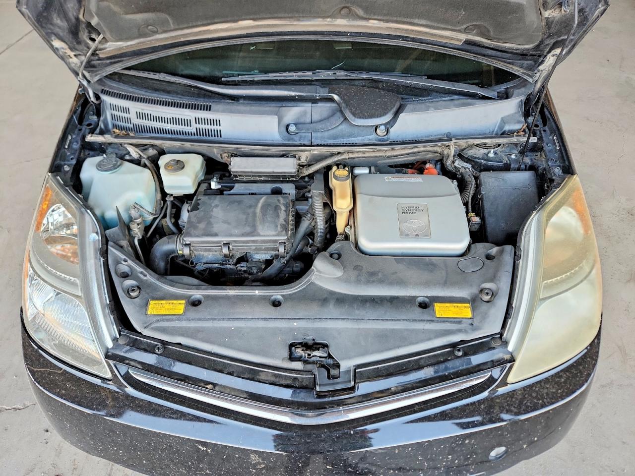 2007 Toyota Prius Black vin: JTDKB20U277625938