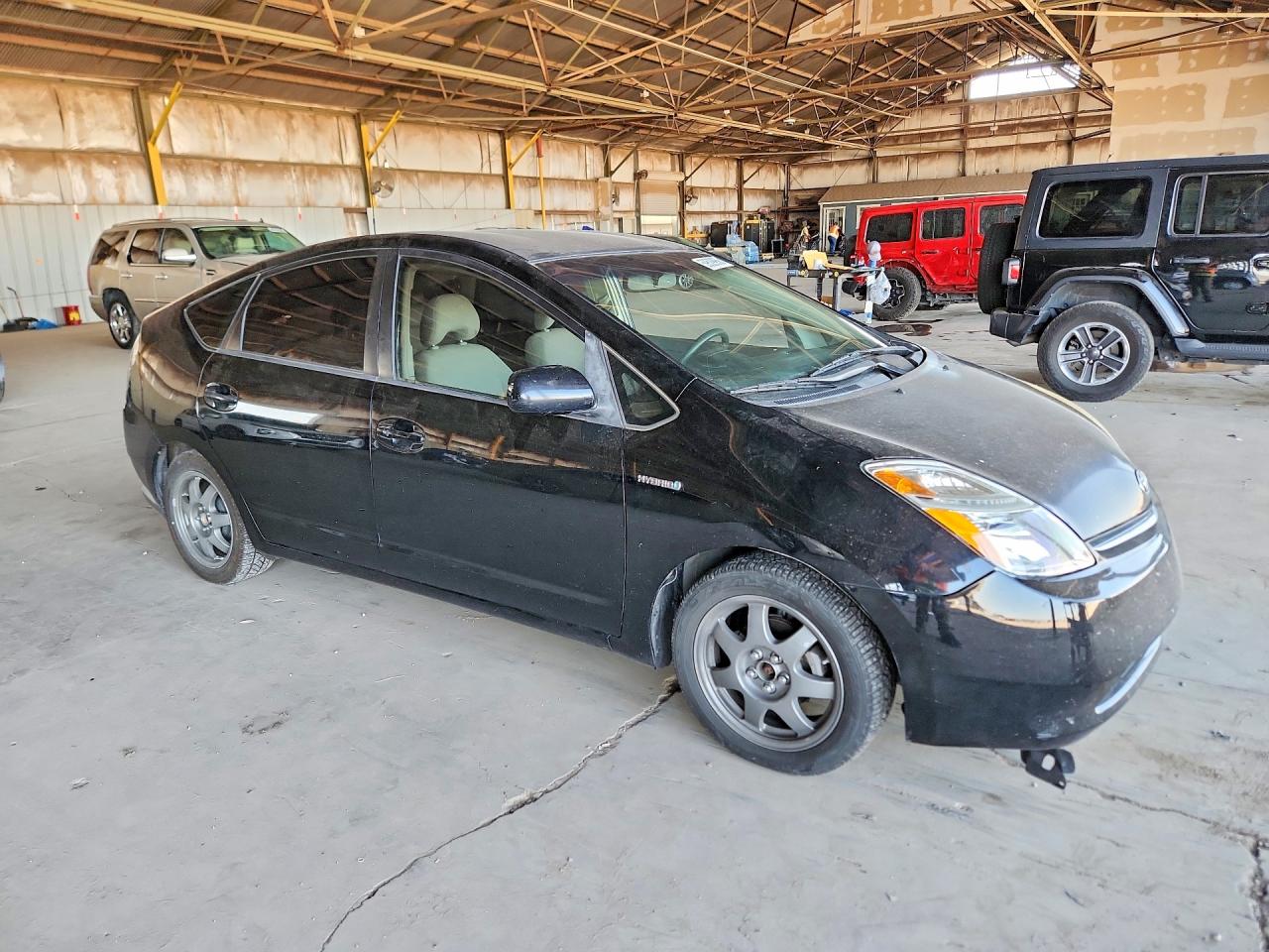 2007 Toyota Prius Black vin: JTDKB20U277625938