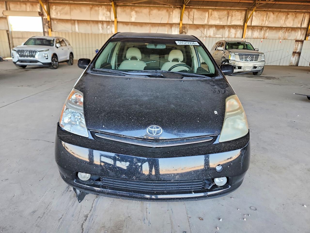 2007 Toyota Prius Black vin: JTDKB20U277625938