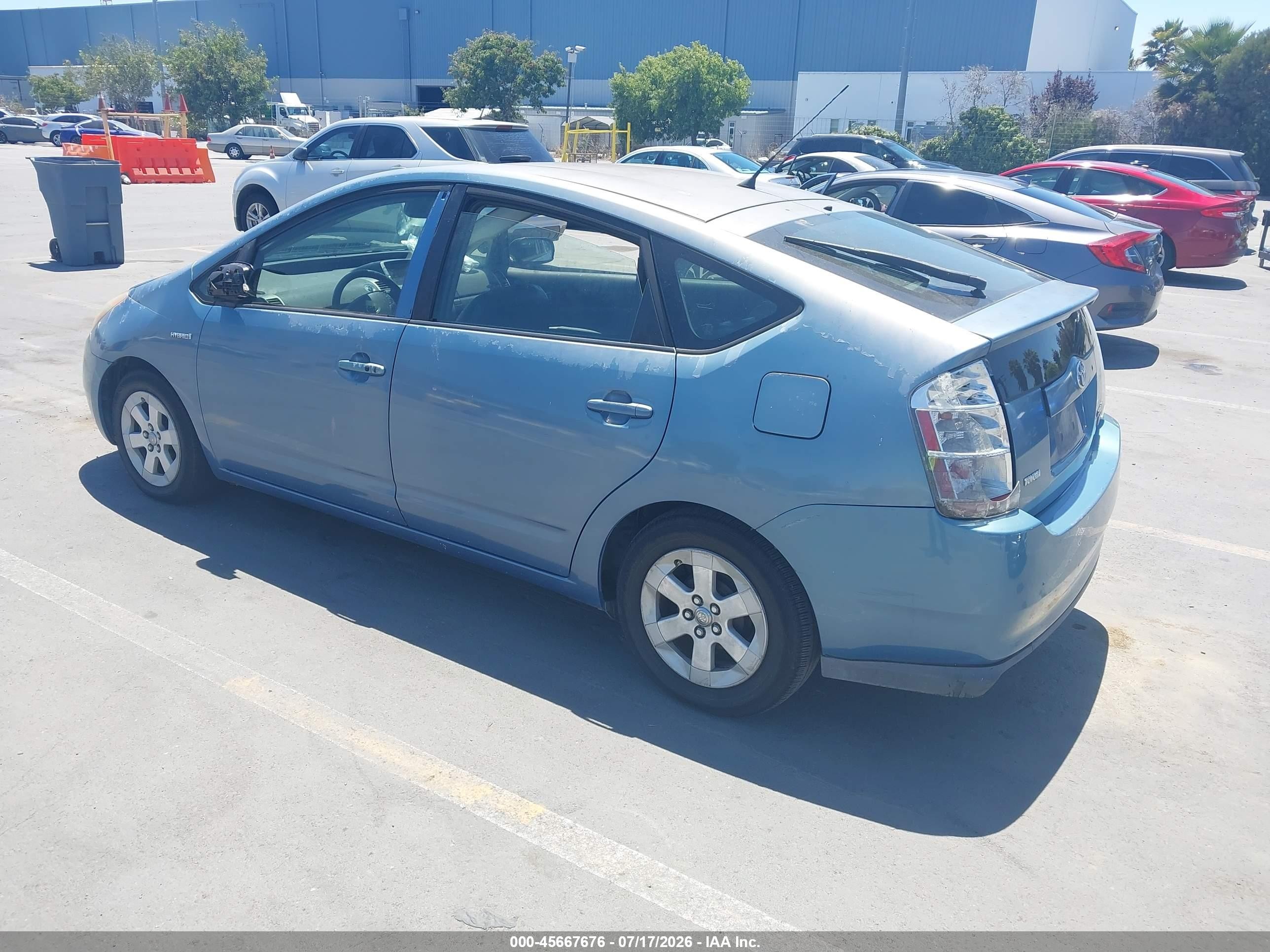 2007 Toyota Prius   Blue vin: JTDKB20U277633957