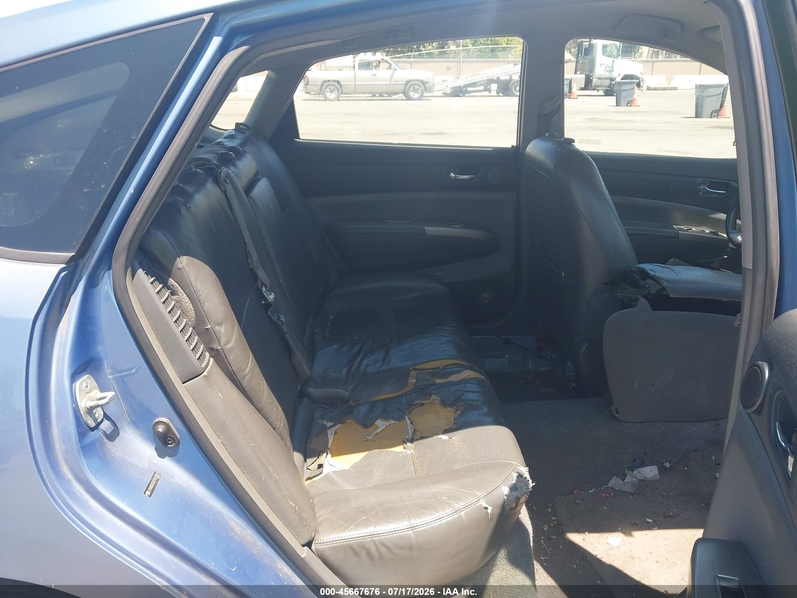 2007 Toyota Prius   Blue vin: JTDKB20U277633957