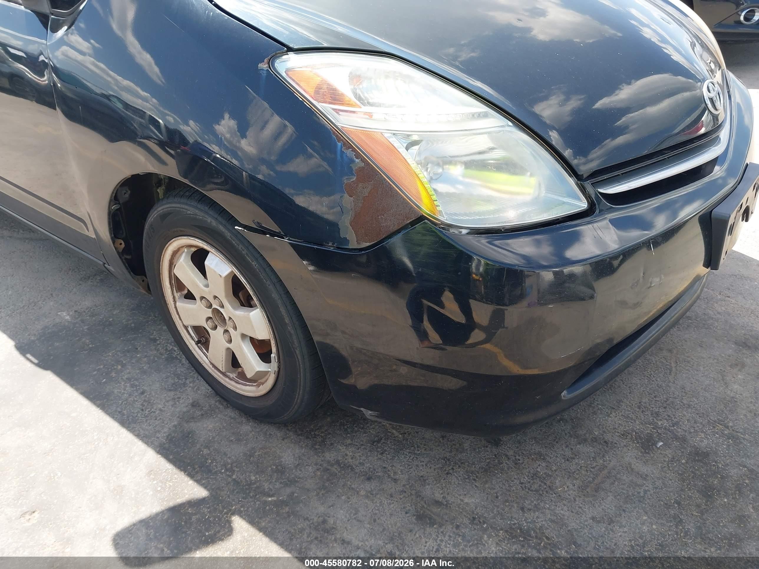 2007 Toyota Prius   Black vin: JTDKB20U277641217