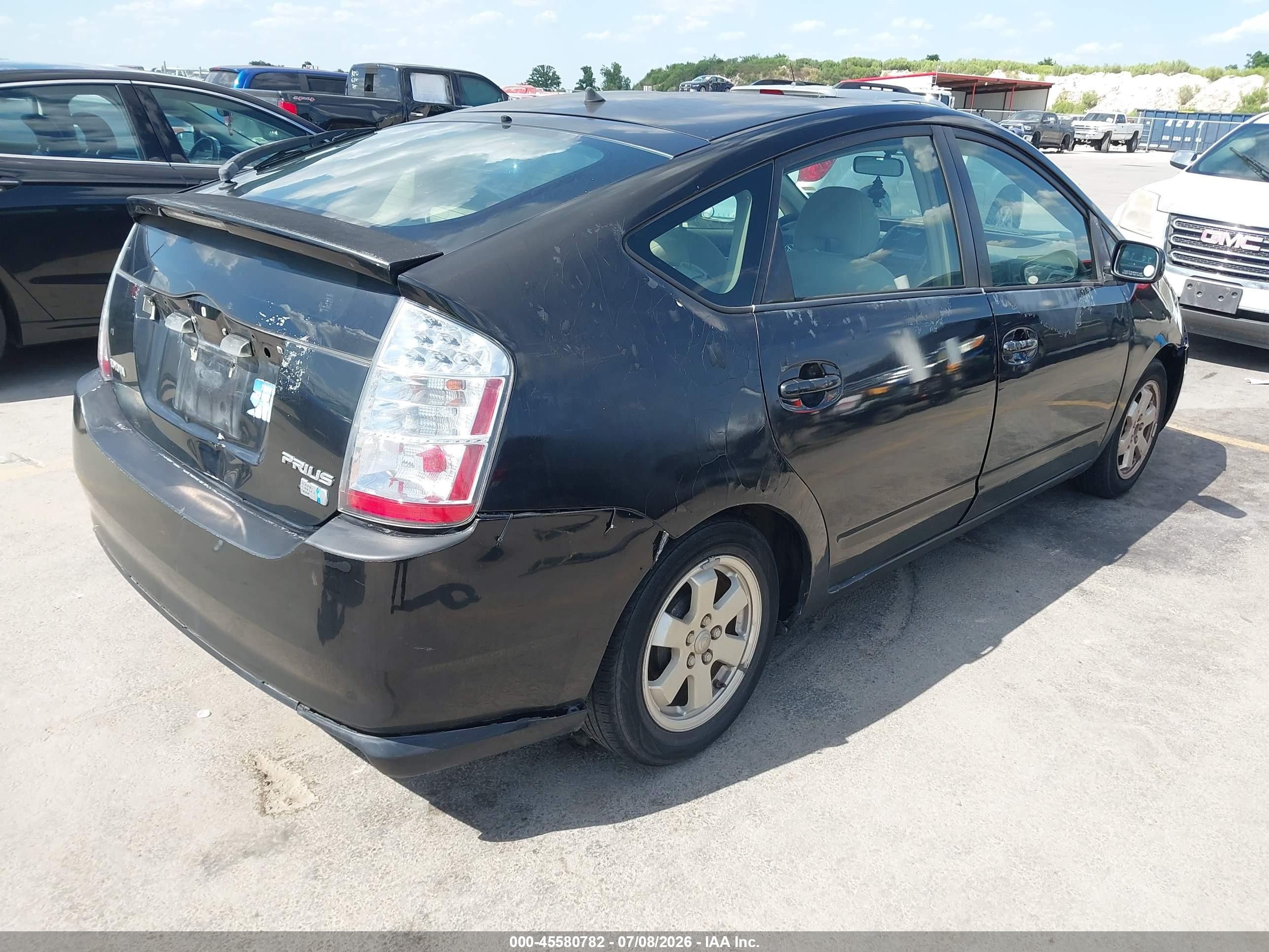 2007 Toyota Prius   Black vin: JTDKB20U277641217