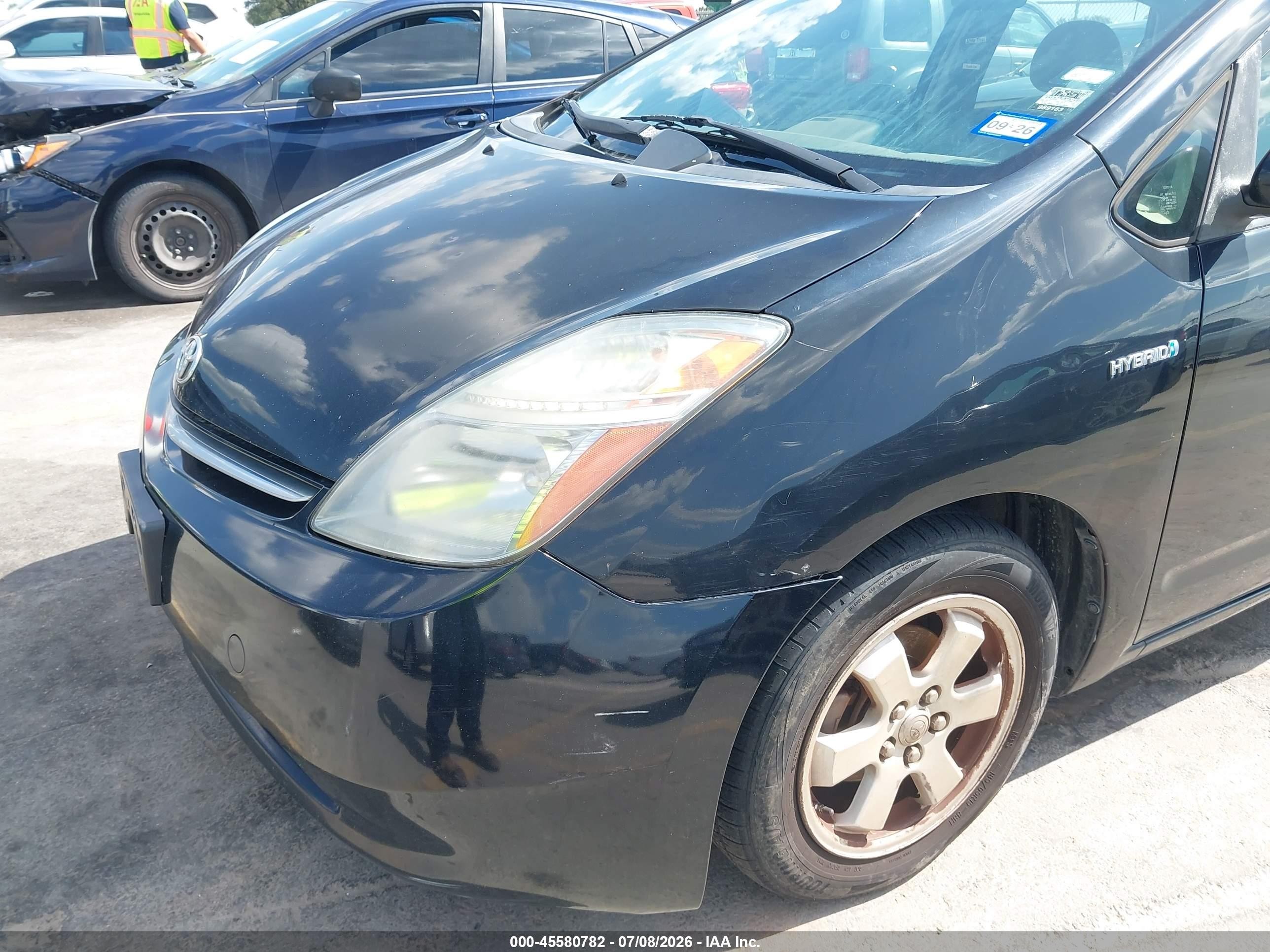 2007 Toyota Prius   Black vin: JTDKB20U277641217