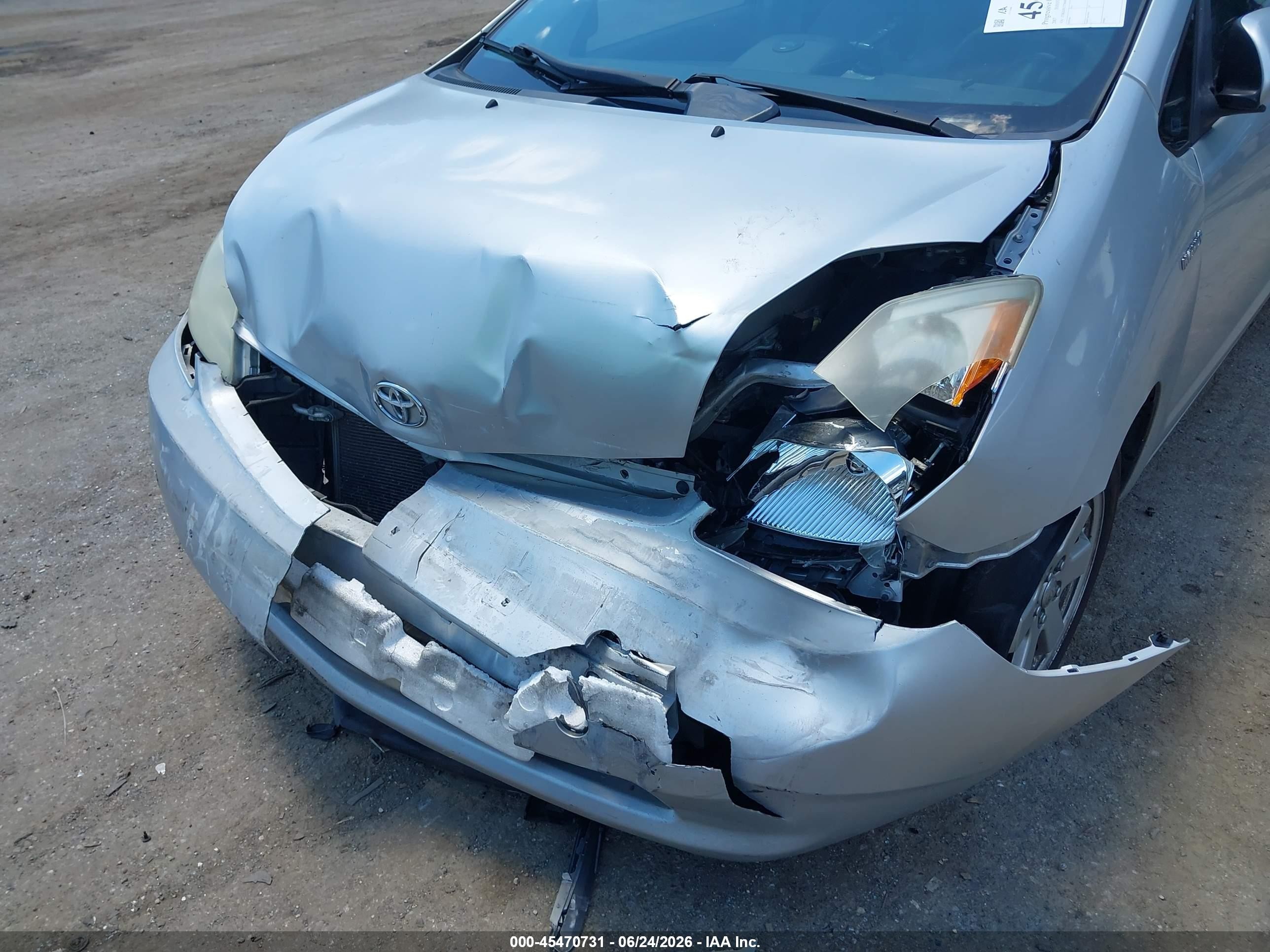 2007 Toyota Prius   Silver vin: JTDKB20U277664853