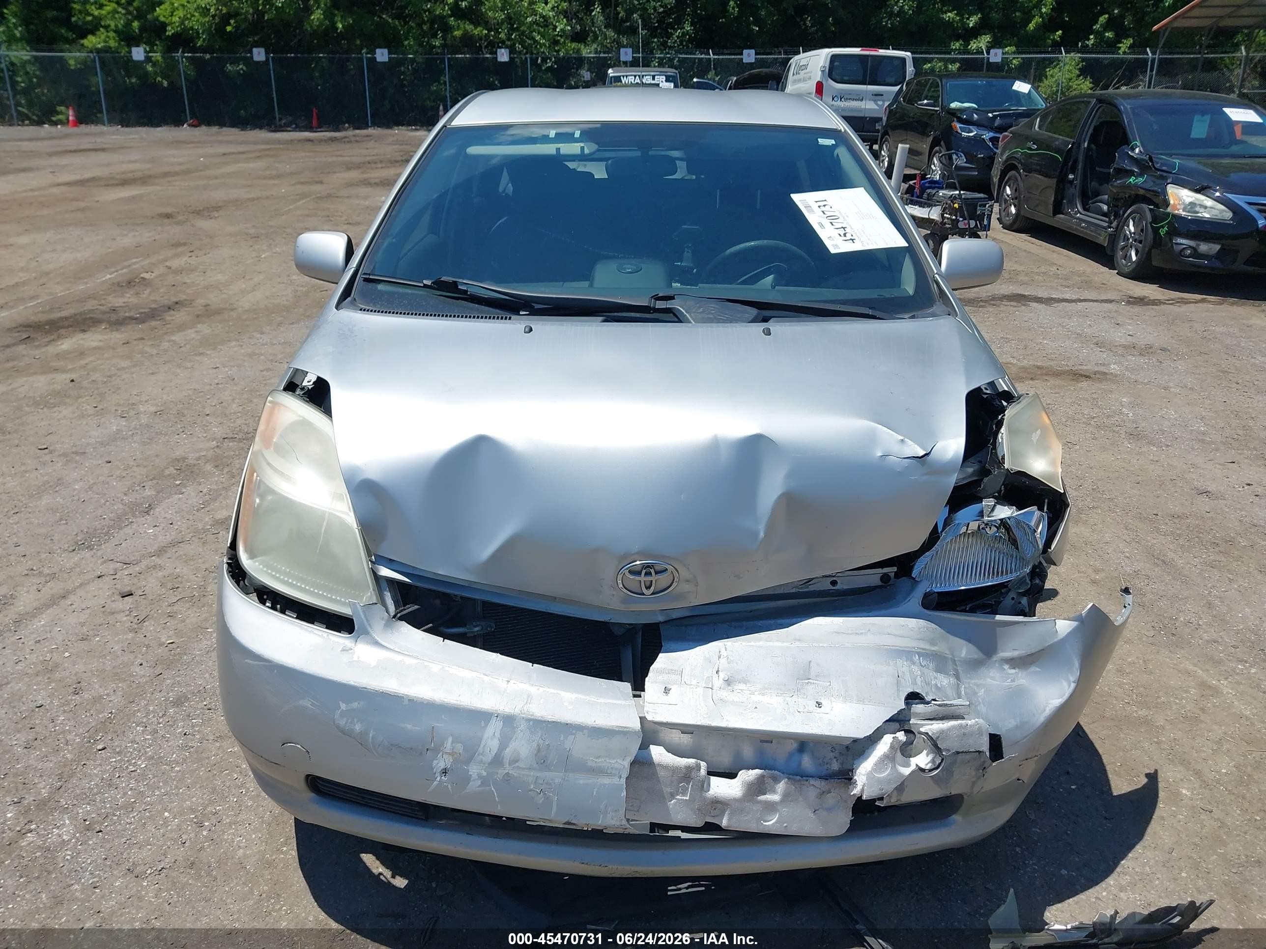 2007 Toyota Prius   Silver vin: JTDKB20U277664853