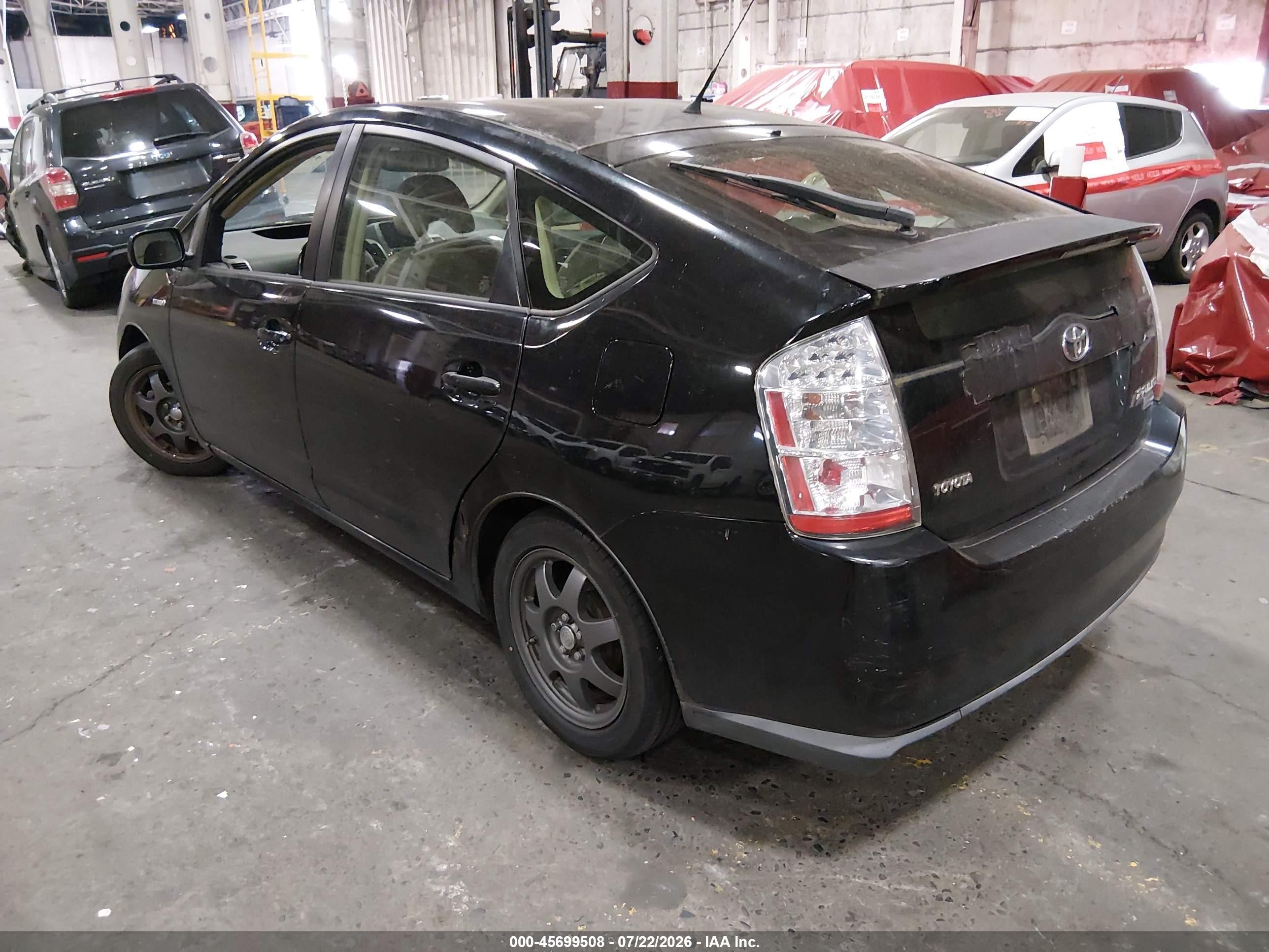2007 Toyota Prius Touring Черный vin: JTDKB20U277666649
