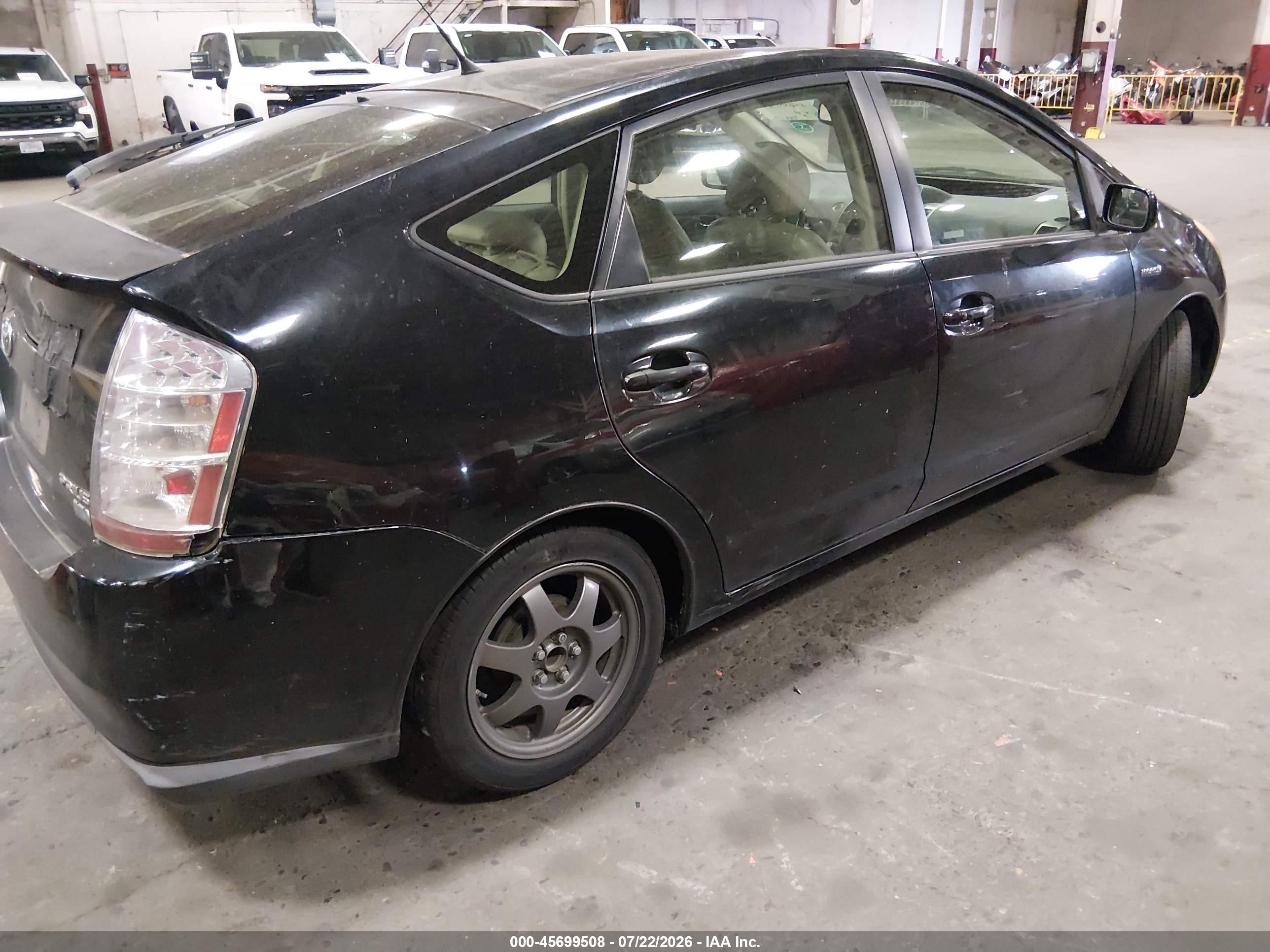 2007 Toyota Prius Touring Черный vin: JTDKB20U277666649