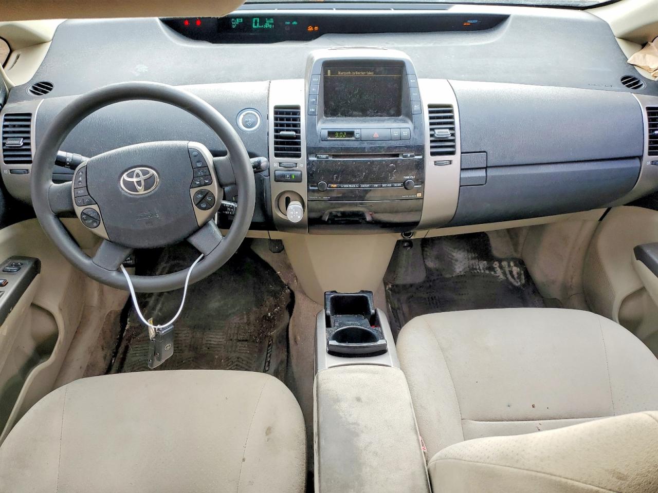 2008 Toyota Prius Red vin: JTDKB20U283299955