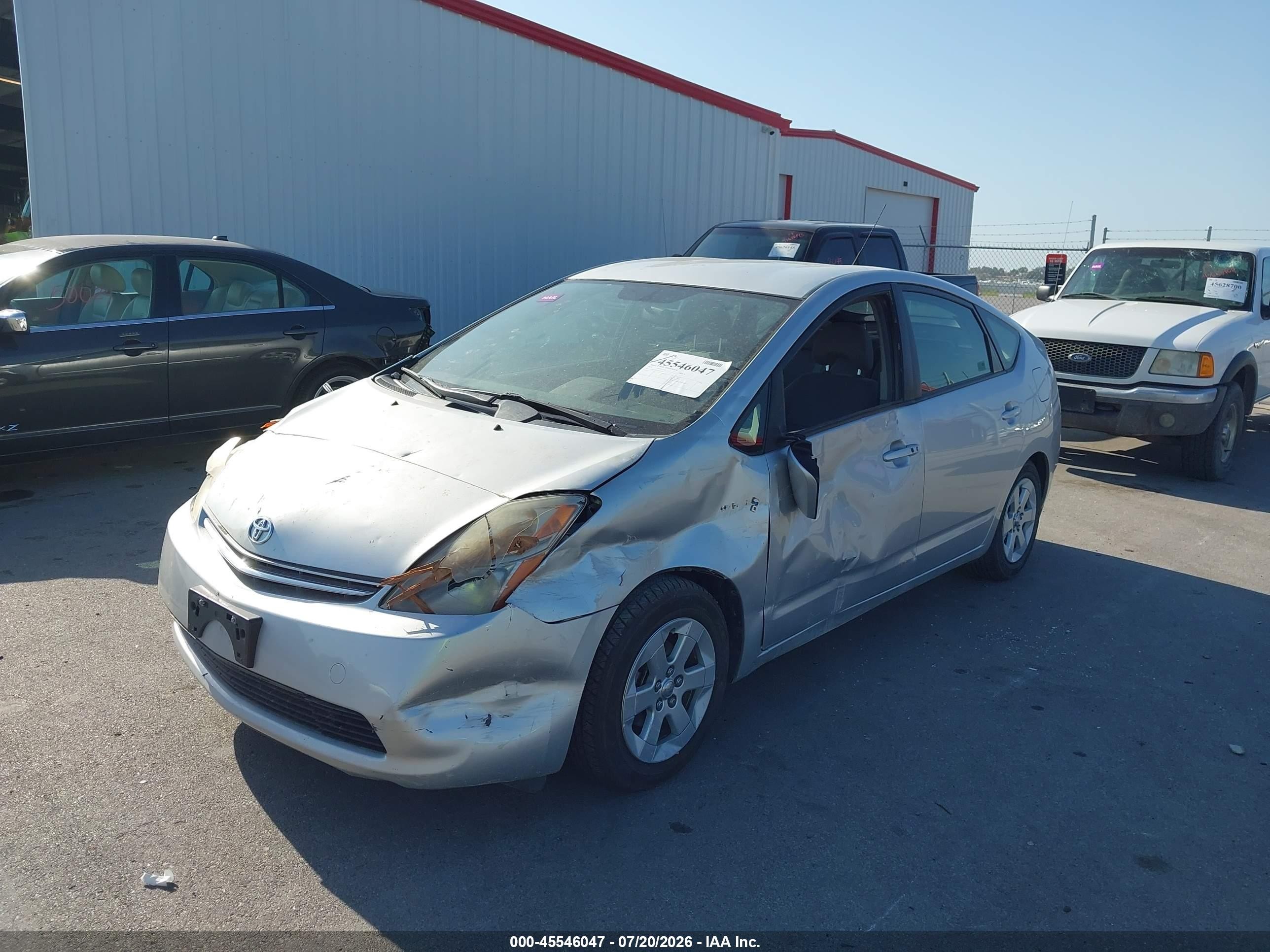 2008 Toyota Prius   Silver vin: JTDKB20U283307522