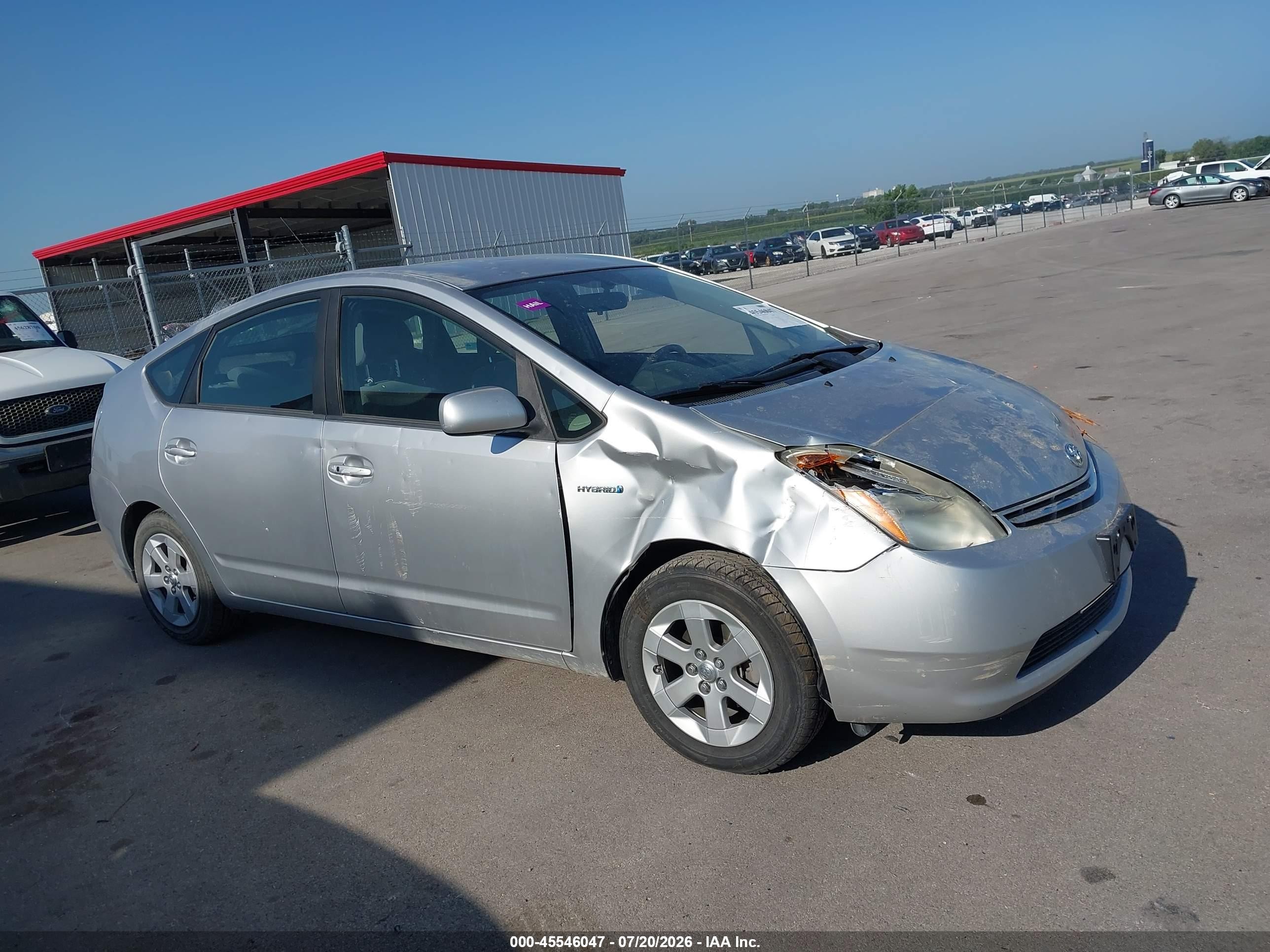 2008 Toyota Prius   Silver vin: JTDKB20U283307522