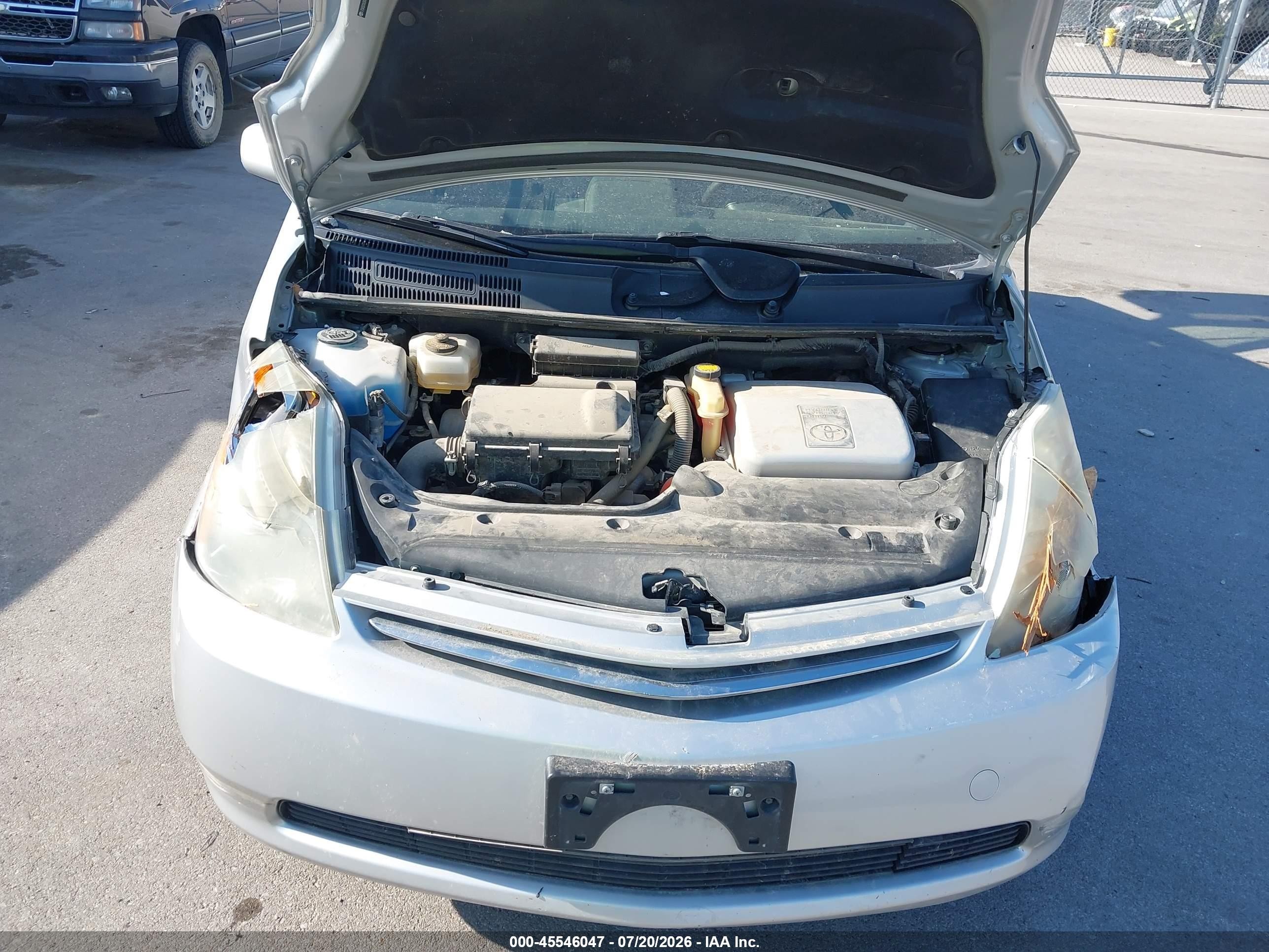2008 Toyota Prius   Silver vin: JTDKB20U283307522