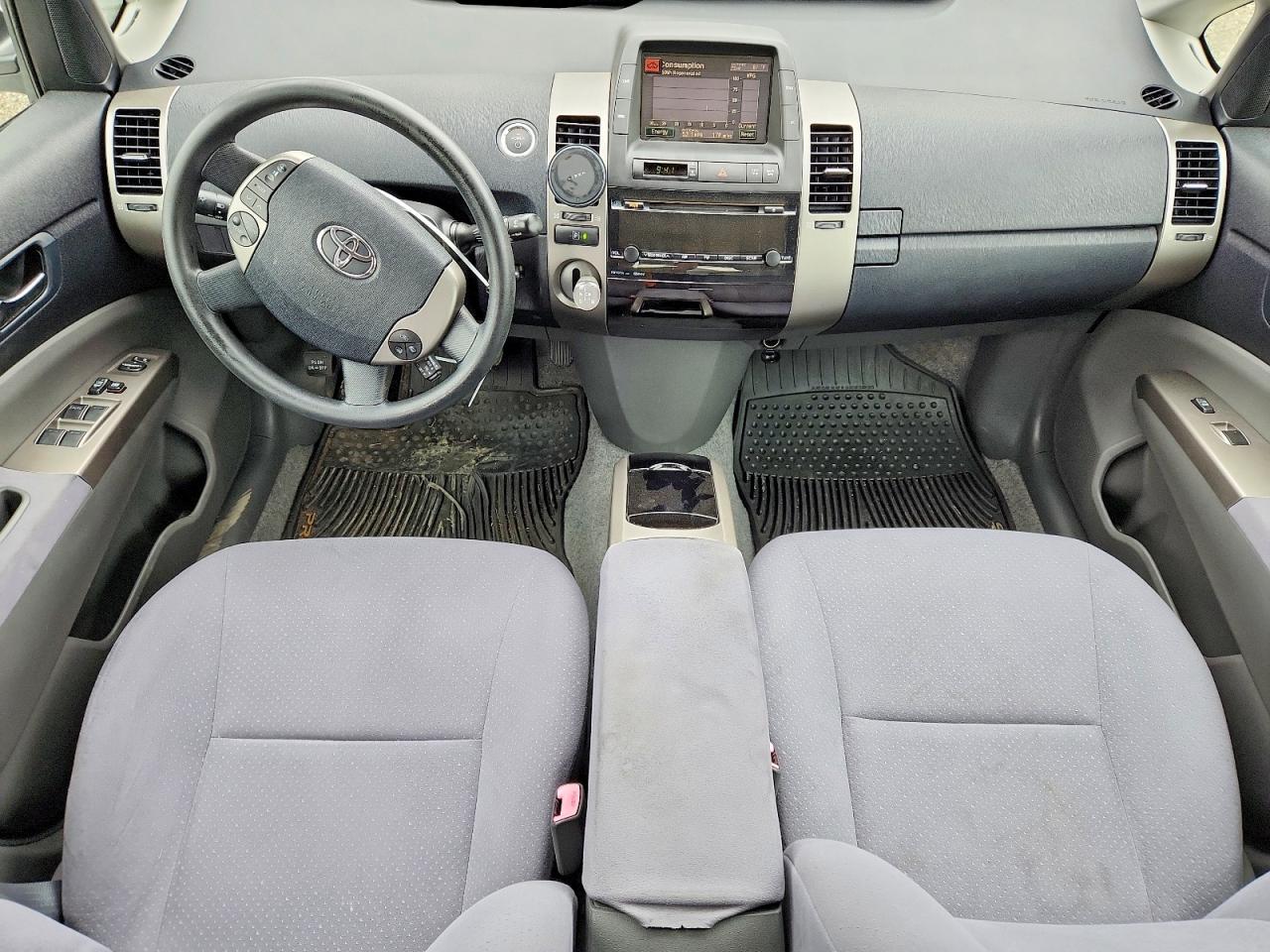 2008 Toyota Prius Base White vin: JTDKB20U283310422