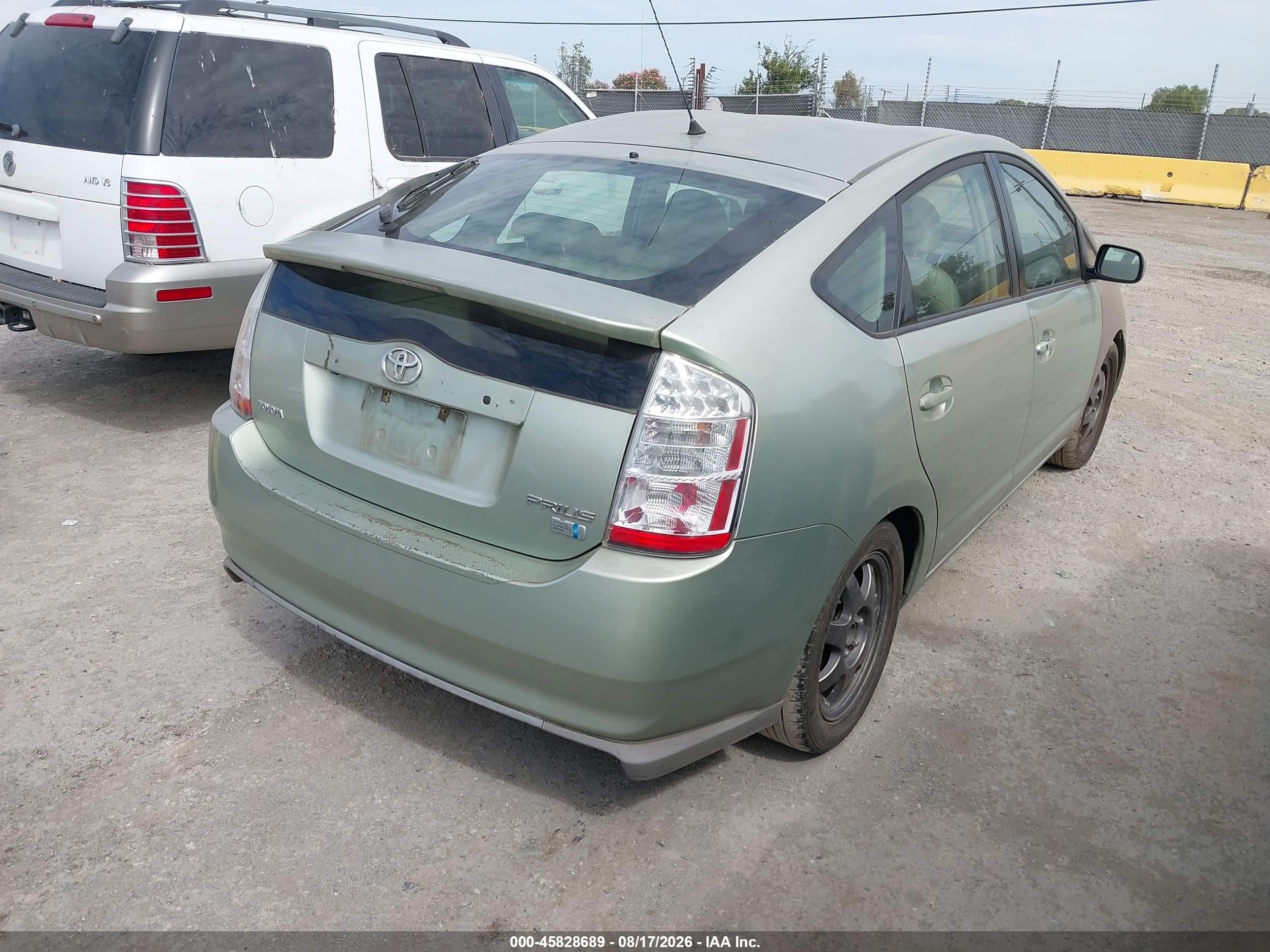 2008 Toyota Prius Touring Green vin: JTDKB20U283312705