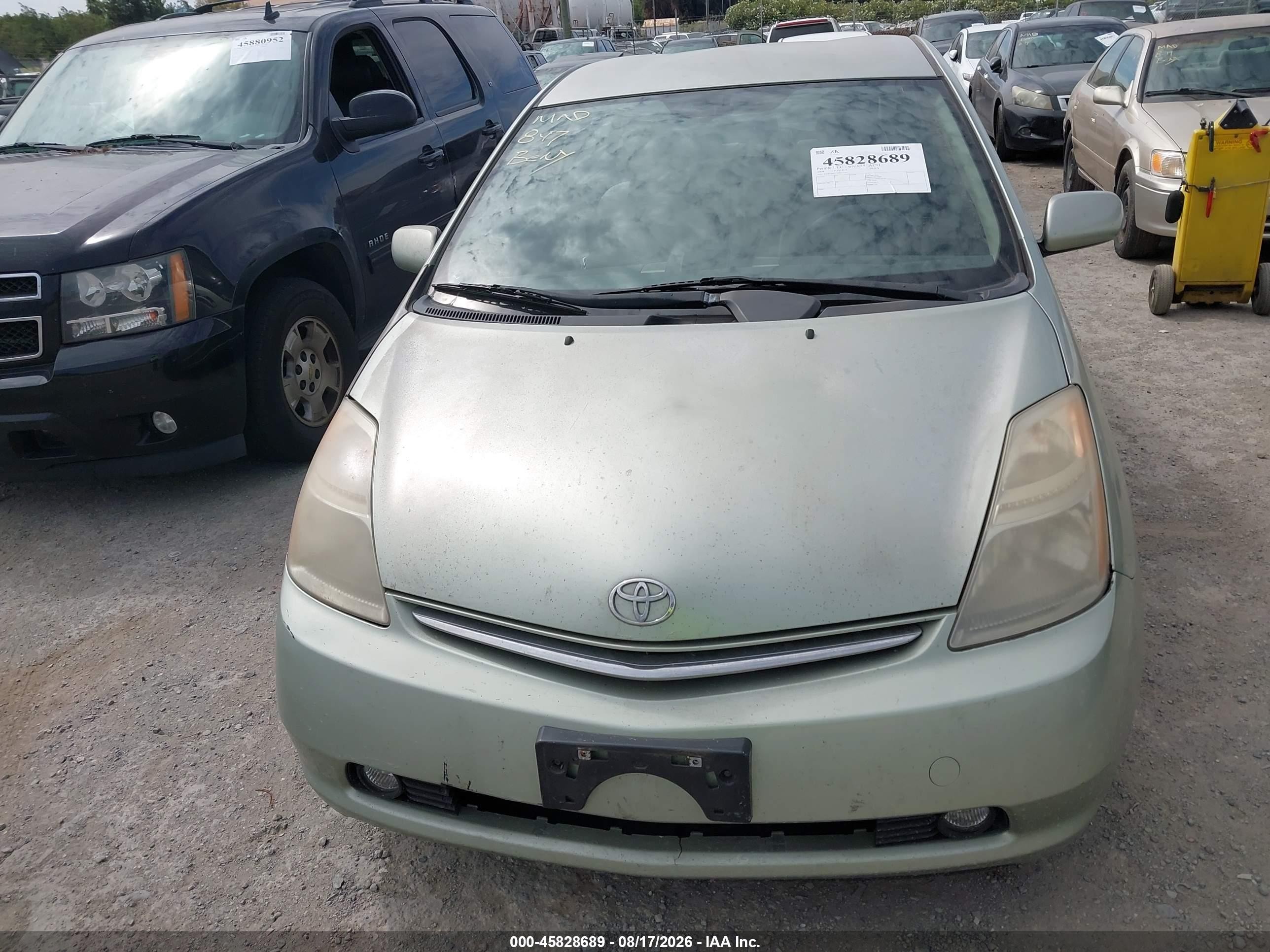 2008 Toyota Prius Touring Green vin: JTDKB20U283312705