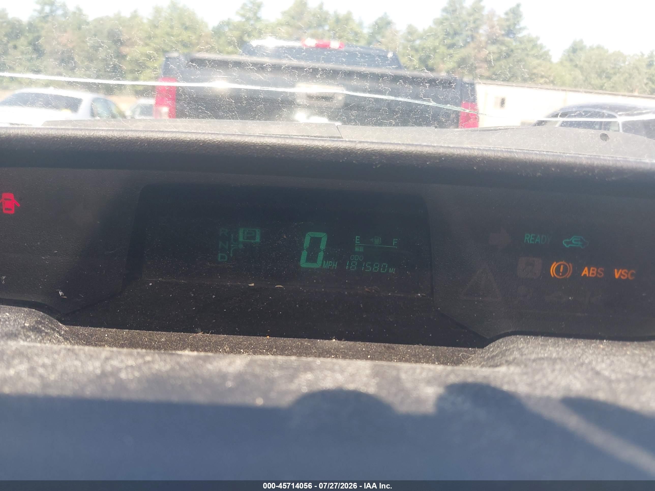 2008 Toyota Prius   Gray vin: JTDKB20U283318763