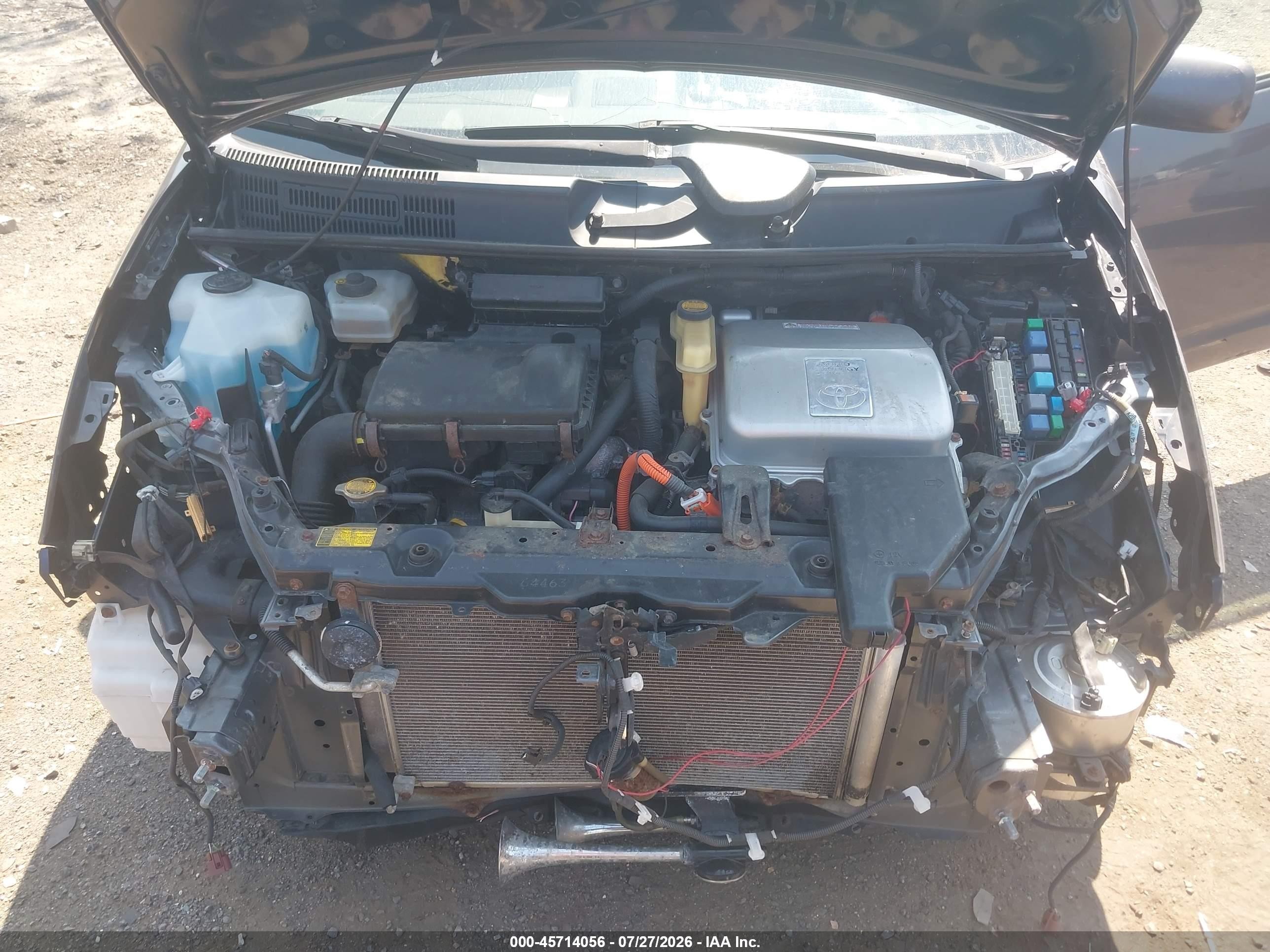 2008 Toyota Prius   Gray vin: JTDKB20U283318763