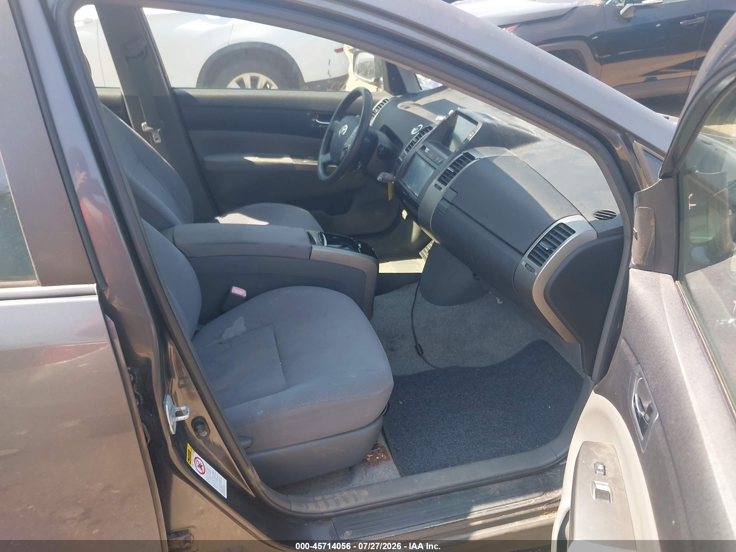 2008 Toyota Prius   Gray vin: JTDKB20U283318763