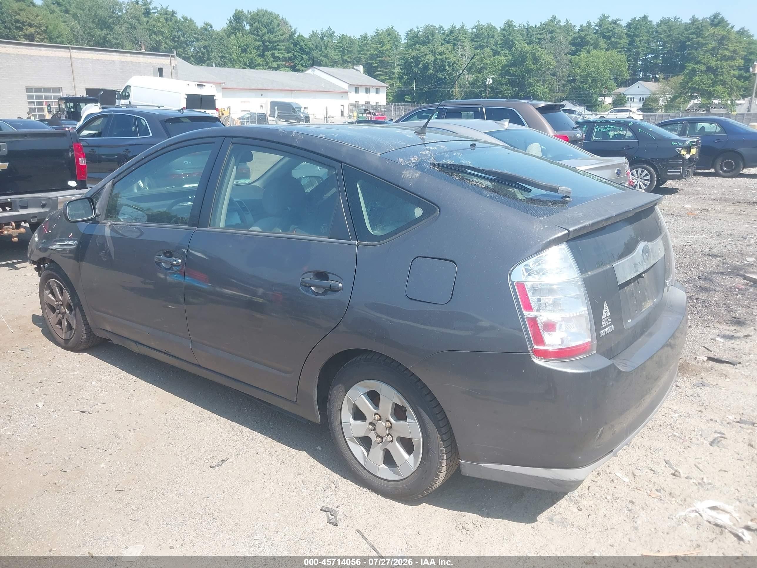 2008 Toyota Prius   Gray vin: JTDKB20U283318763