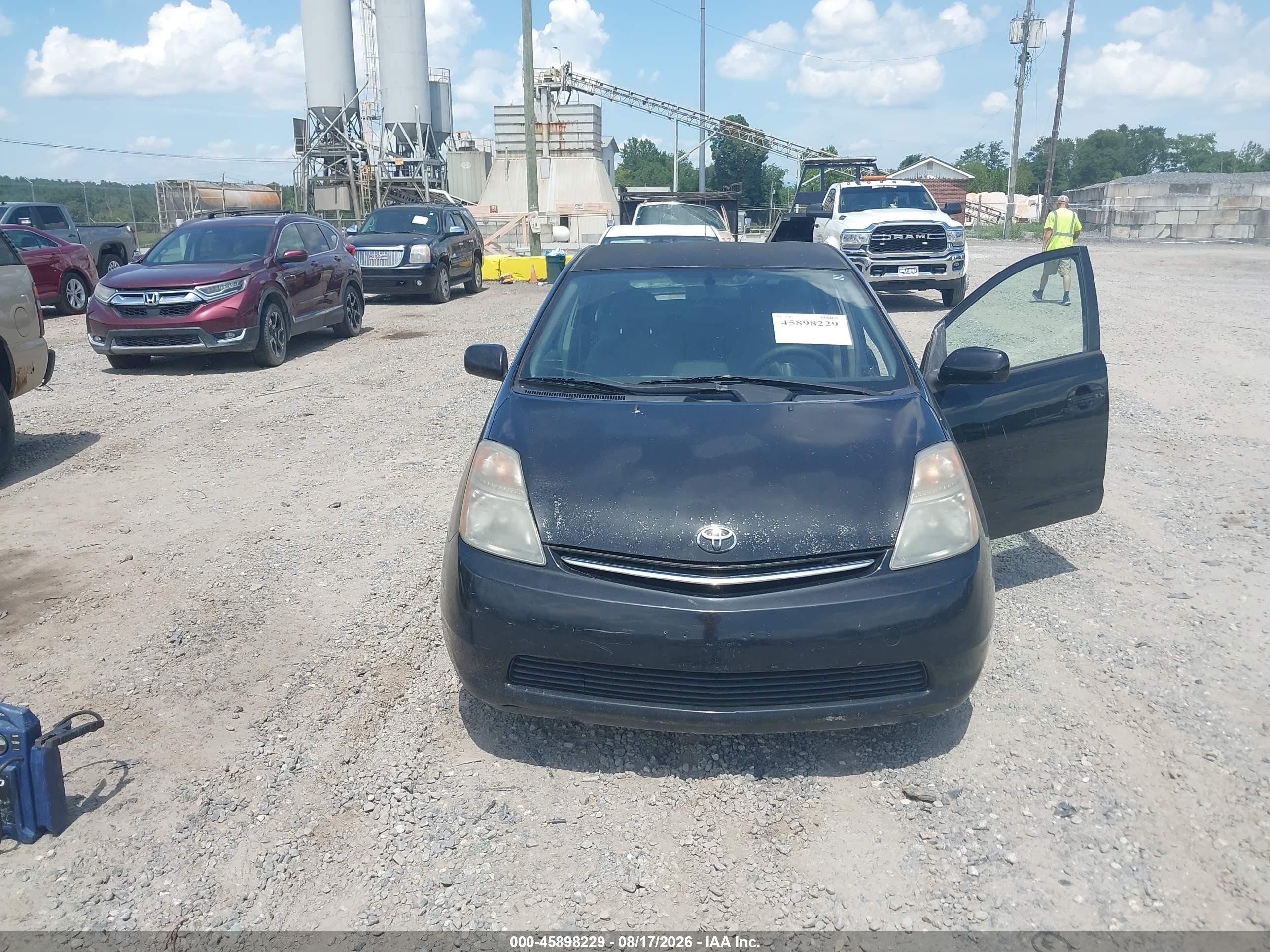 2008 Toyota Prius   Black vin: JTDKB20U283323008