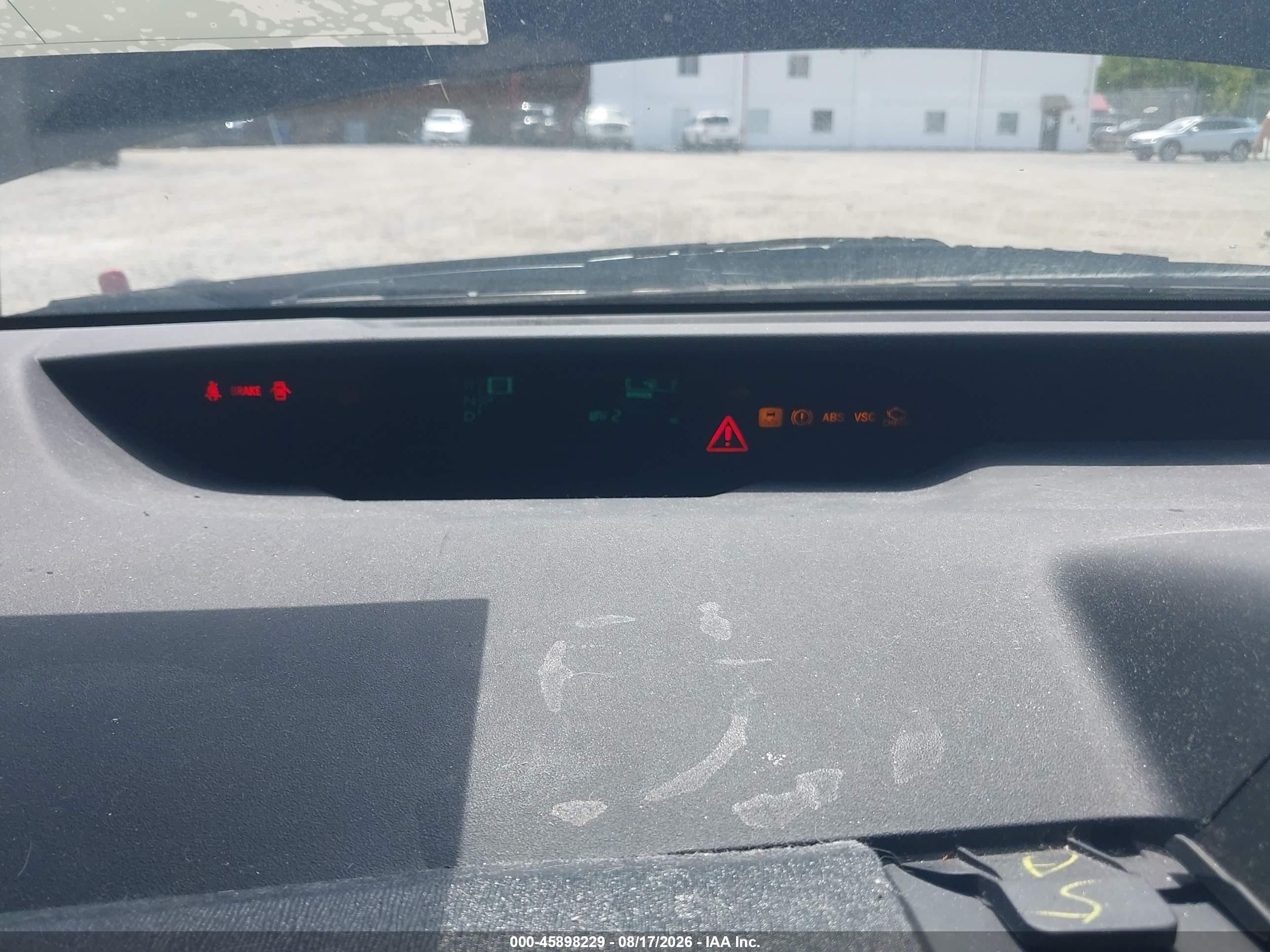 2008 Toyota Prius   Black vin: JTDKB20U283323008