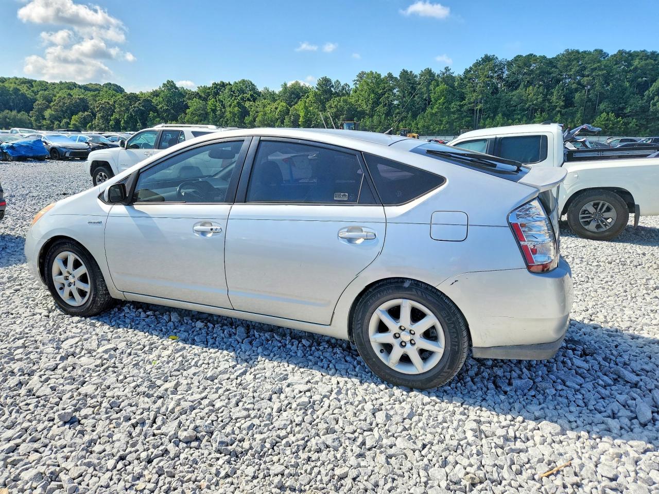 2008 Toyota Prius Touring Silver vin: JTDKB20U283324272