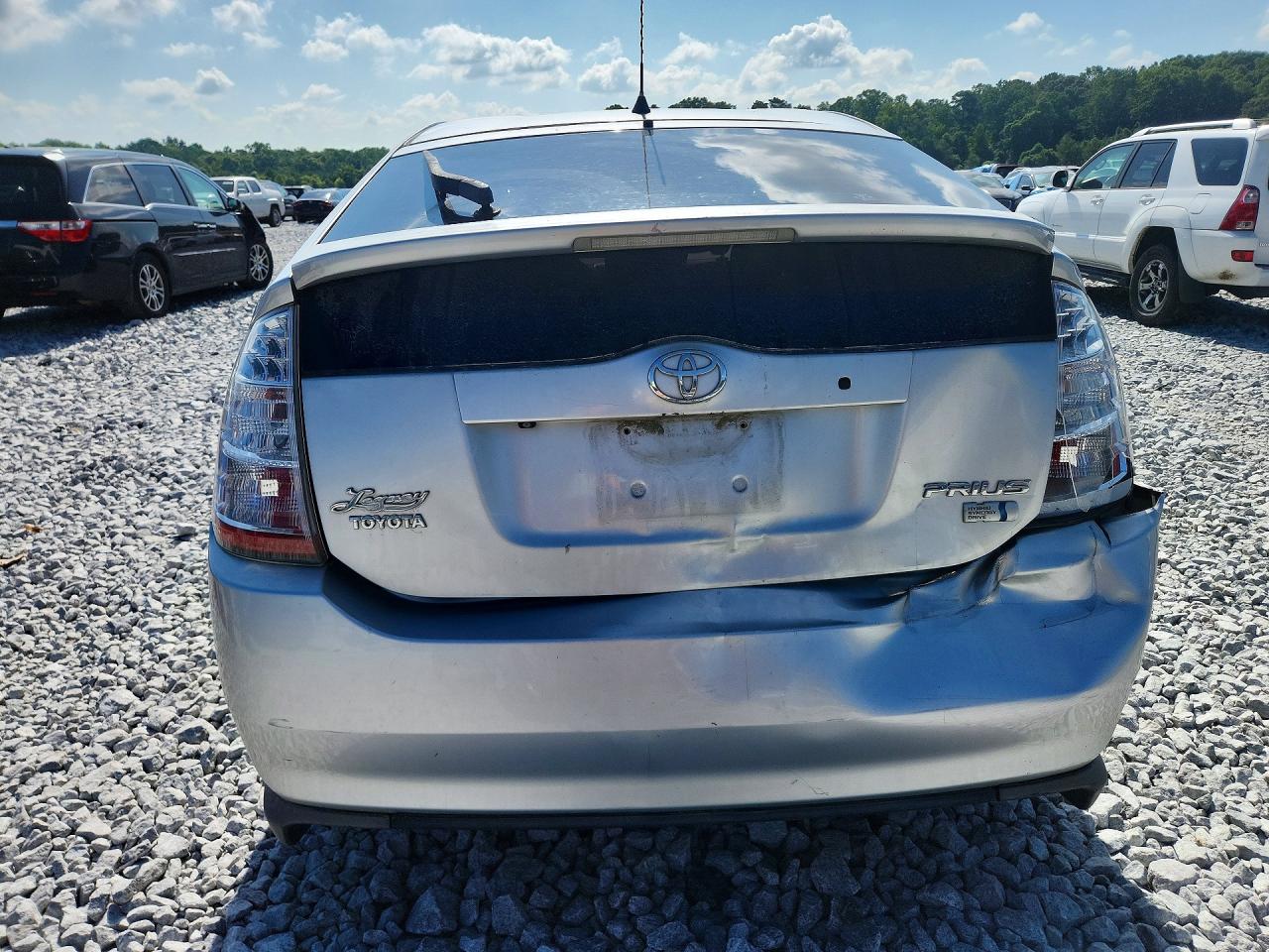 2008 Toyota Prius Touring Silver vin: JTDKB20U283324272