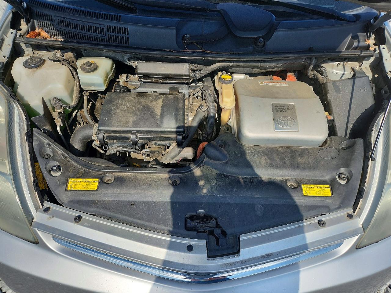 2008 Toyota Prius Touring Silver vin: JTDKB20U283324272