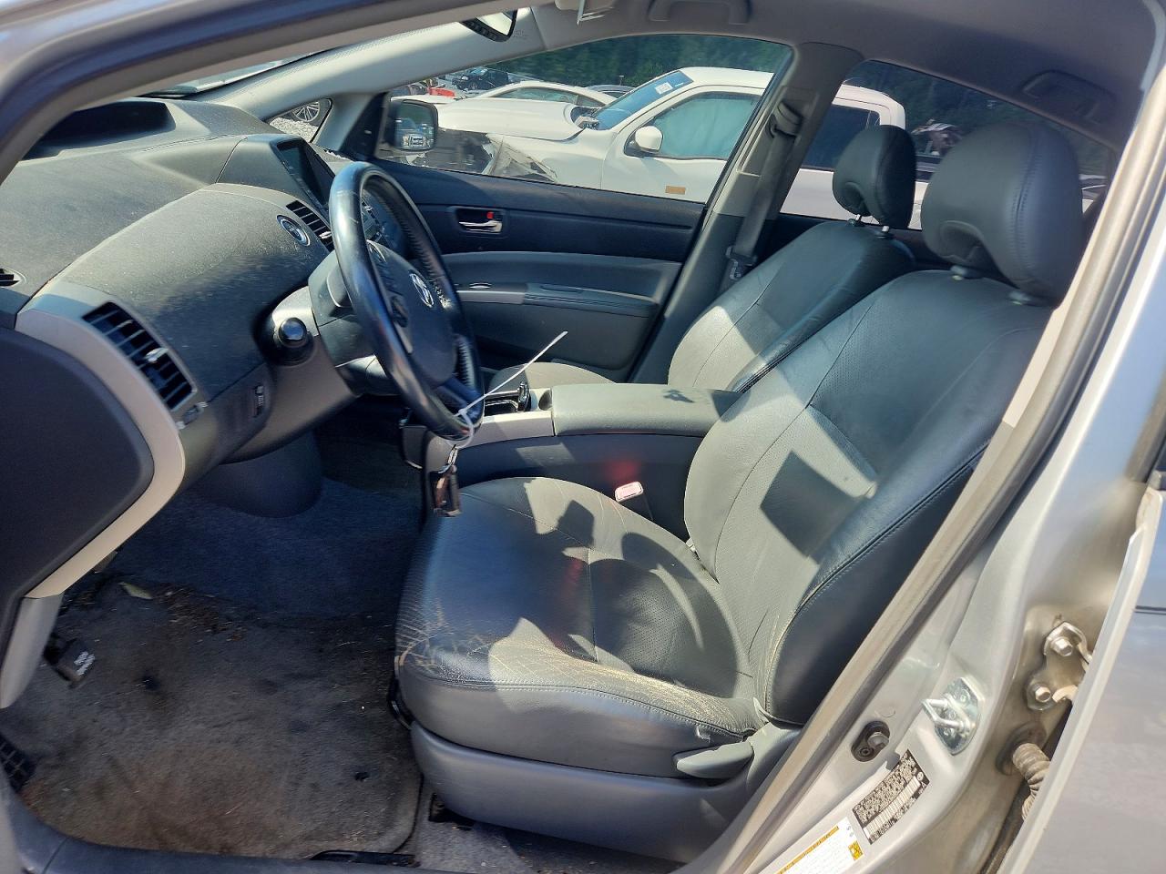 2008 Toyota Prius Touring Silver vin: JTDKB20U283324272