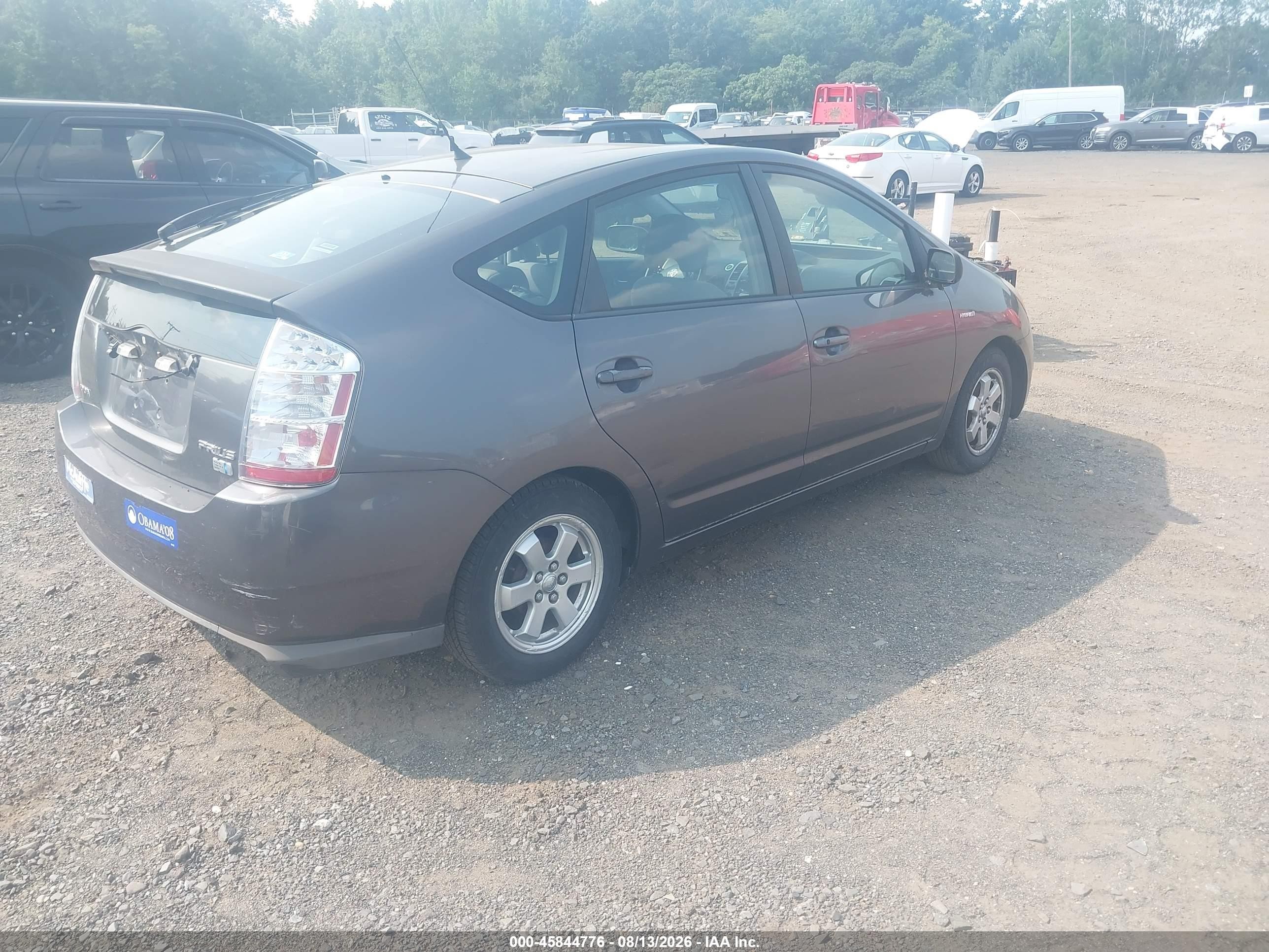 2008 Toyota Prius   Gray vin: JTDKB20U283328628