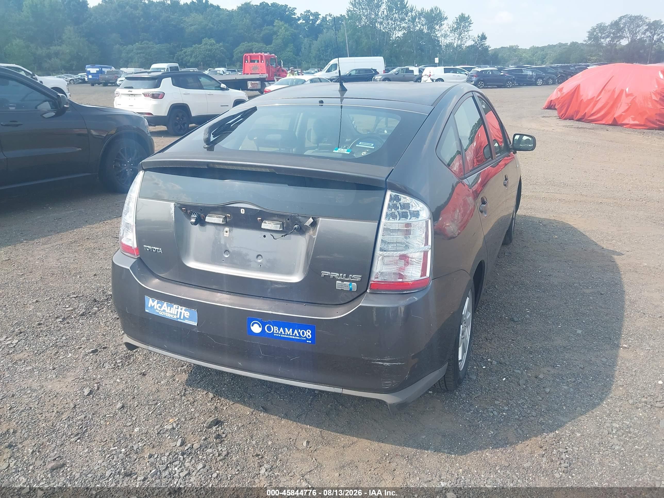 2008 Toyota Prius   Gray vin: JTDKB20U283328628