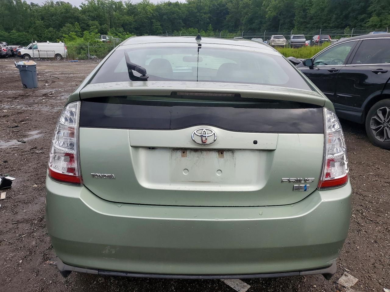 2008 Toyota Prius Blue vin: JTDKB20U283331481