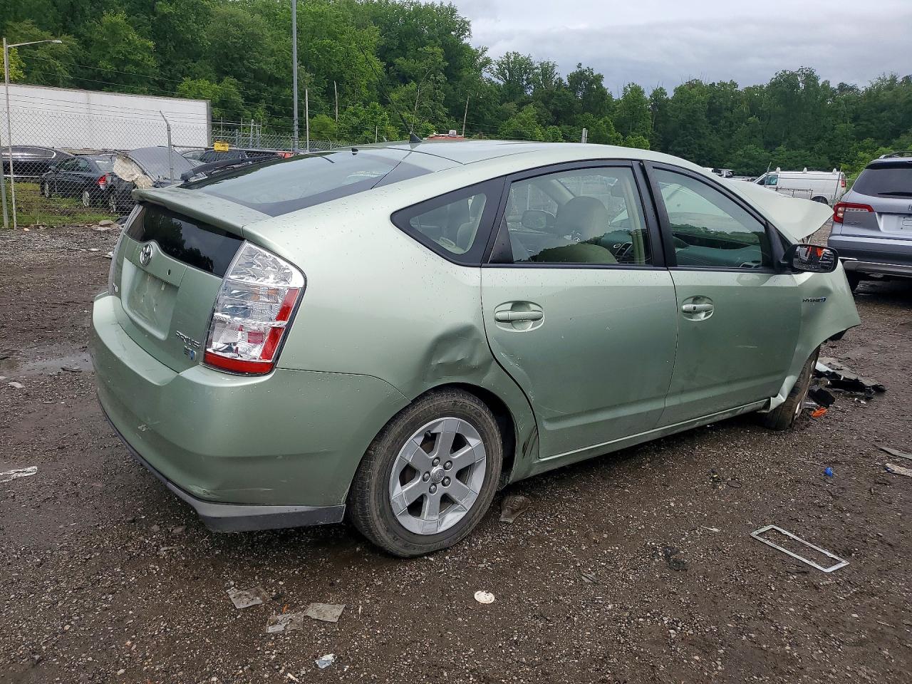 2008 Toyota Prius Blue vin: JTDKB20U283331481