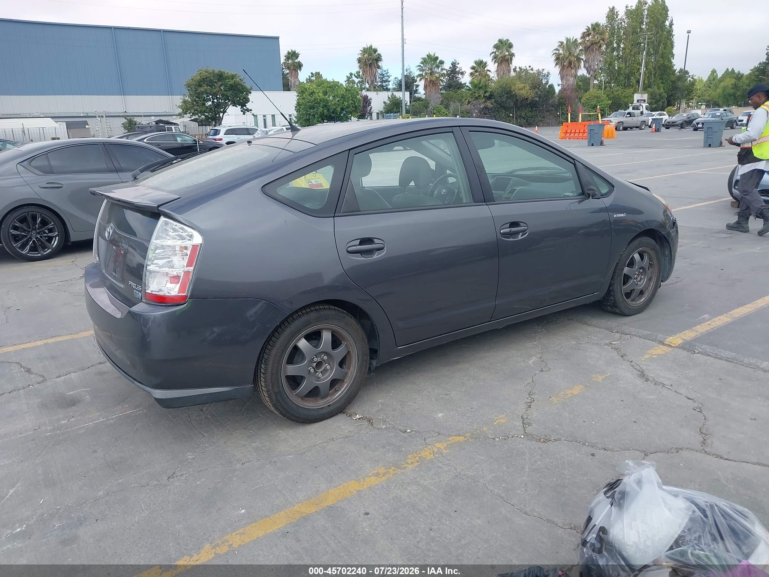 2008 Toyota Prius Touring Gray vin: JTDKB20U283336731