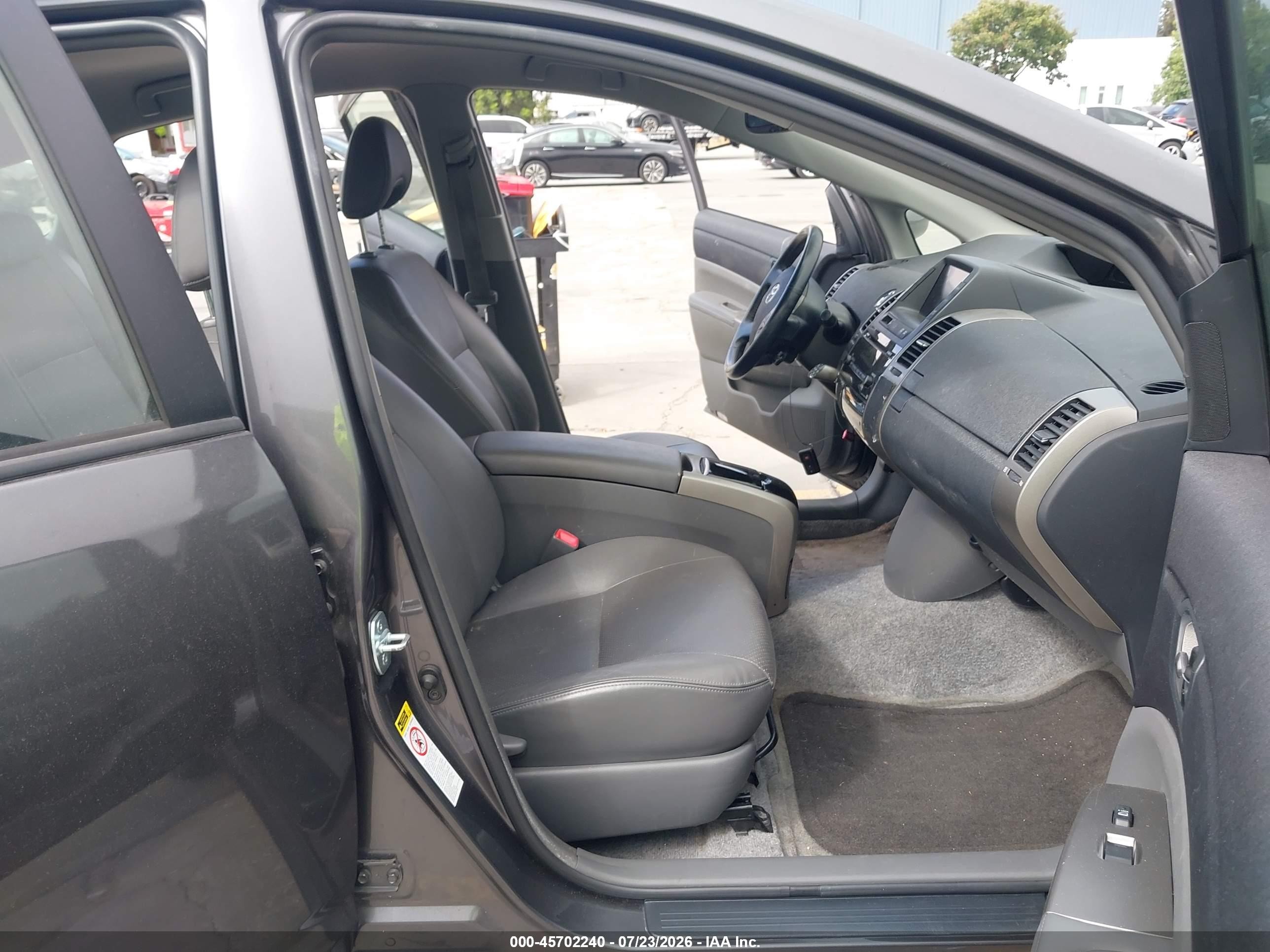 2008 Toyota Prius Touring Gray vin: JTDKB20U283336731