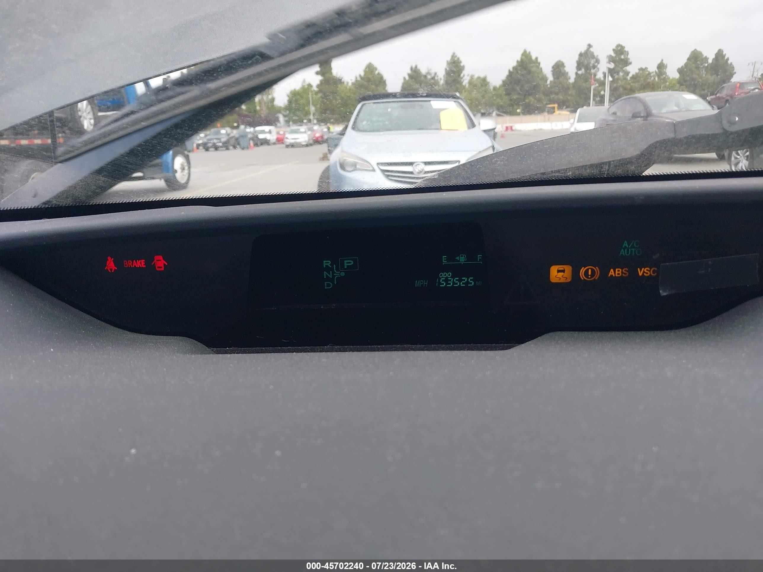 2008 Toyota Prius Touring Gray vin: JTDKB20U283336731