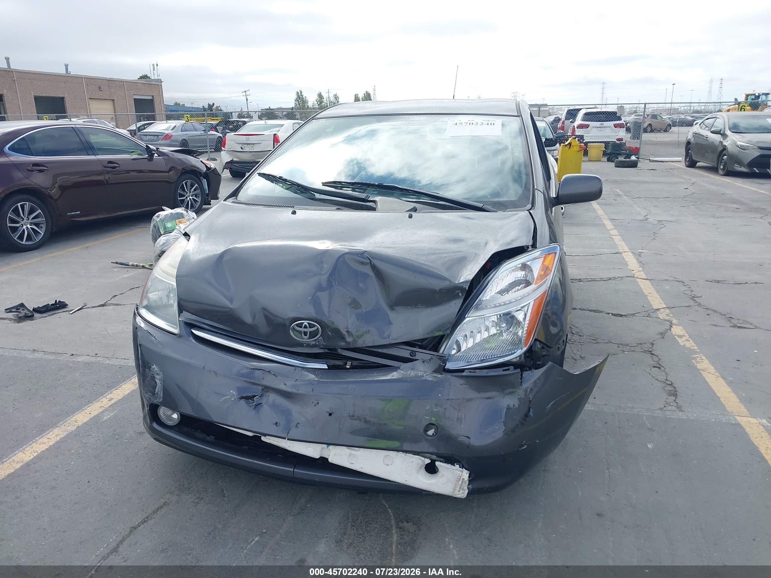 2008 Toyota Prius Touring Gray vin: JTDKB20U283336731